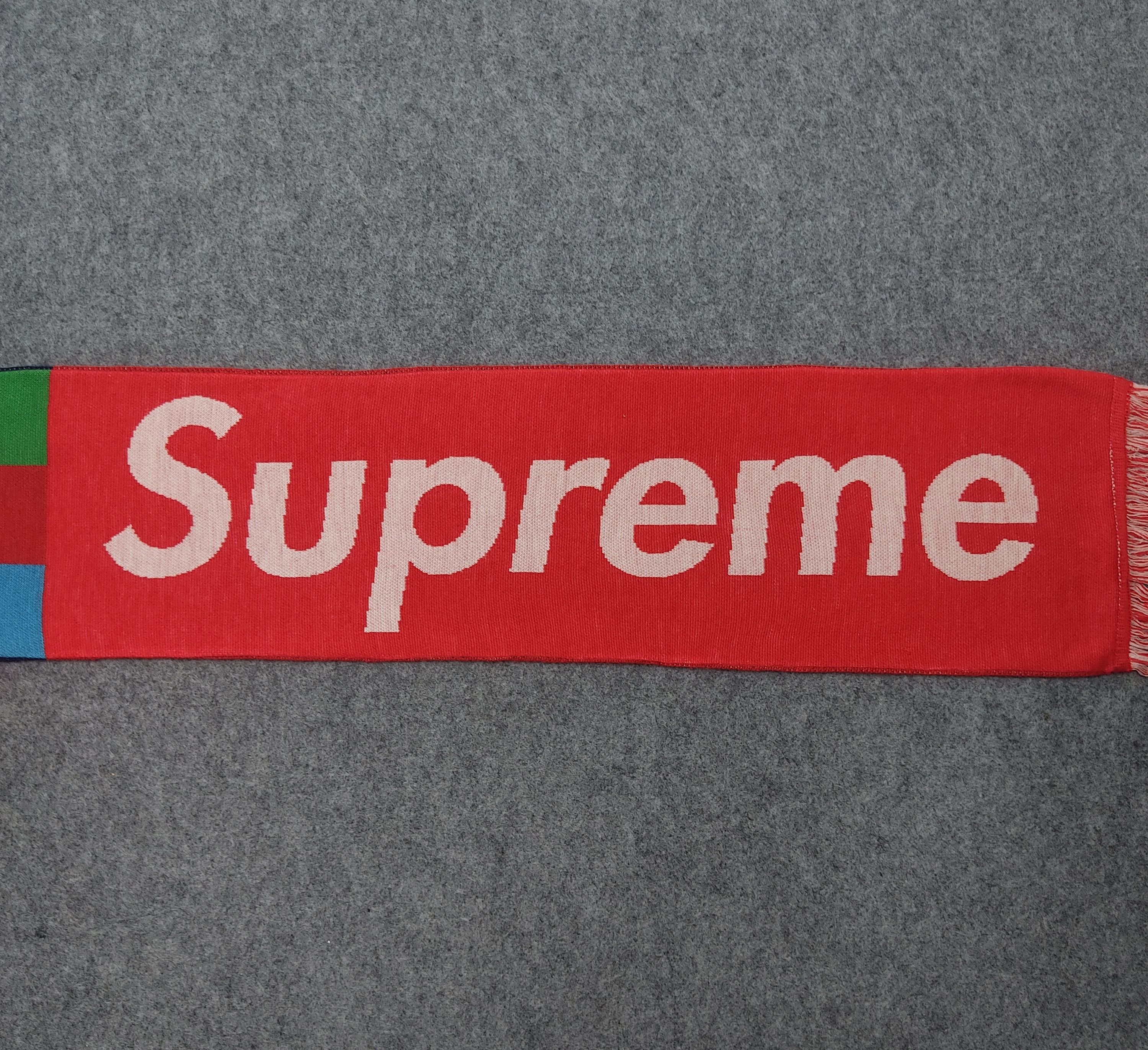 Fragment Design × Supreme × uniform experiment Uniform Experiment Fragment Design Supreme Scarf Muffler Size ONE SIZE - 5 Thumbnail