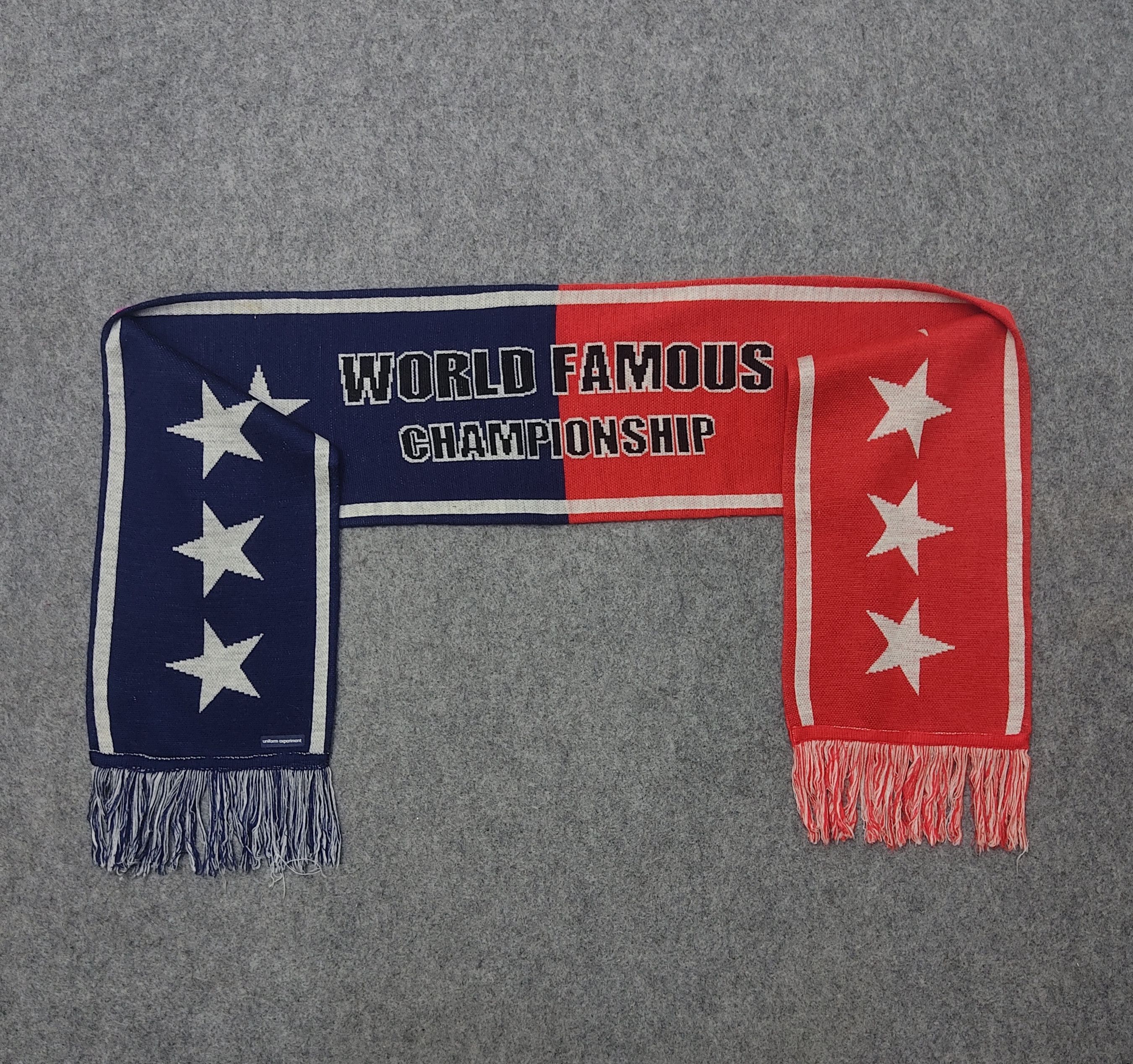 Fragment Design × Supreme × uniform experiment Uniform Experiment Fragment Design Supreme Scarf Muffler Size ONE SIZE - 3 Thumbnail
