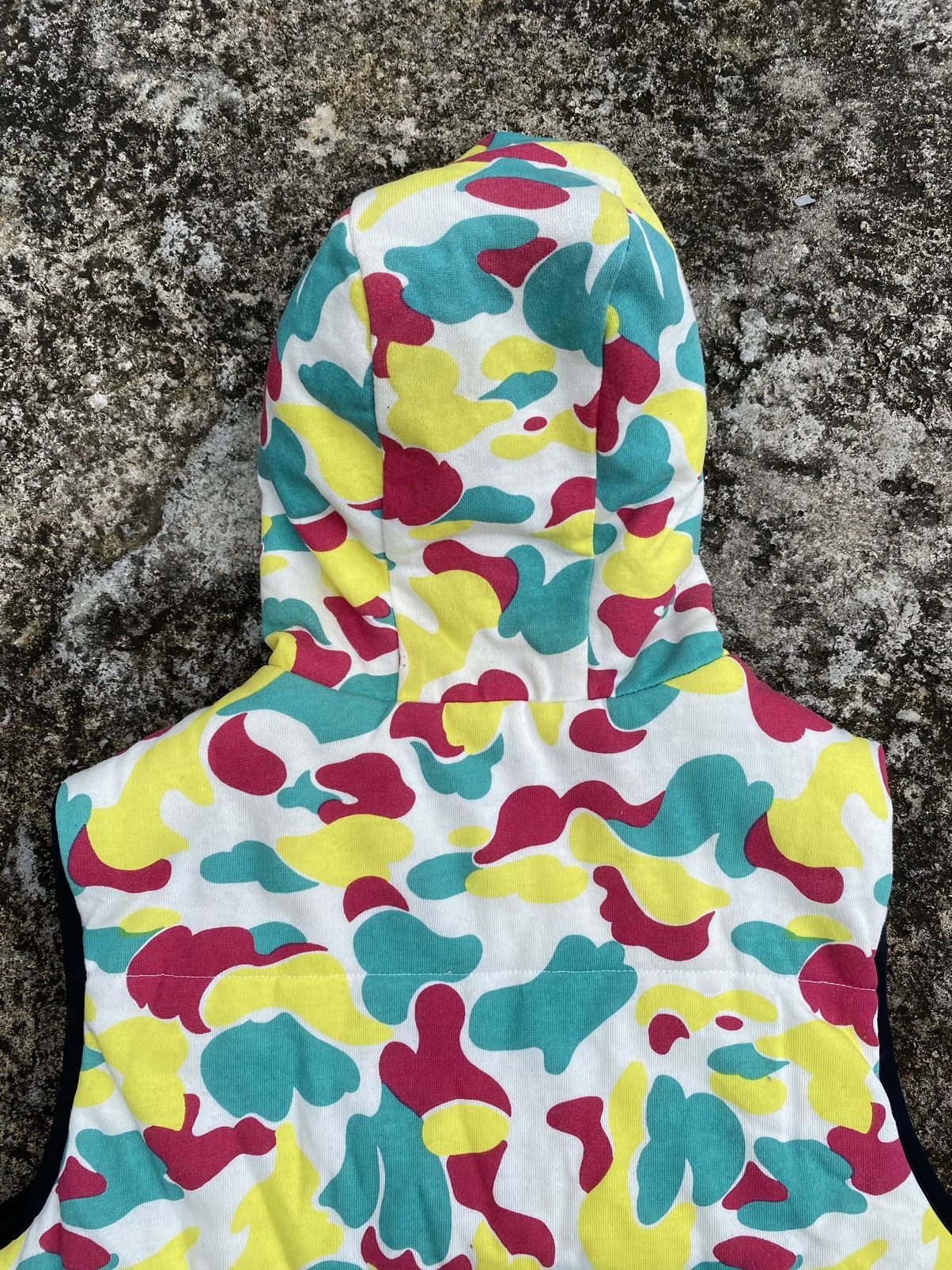 Japanese Brand Allix Design Camo Puffer Hoodie Size L / US 10 / IT 46 - 10 Thumbnail