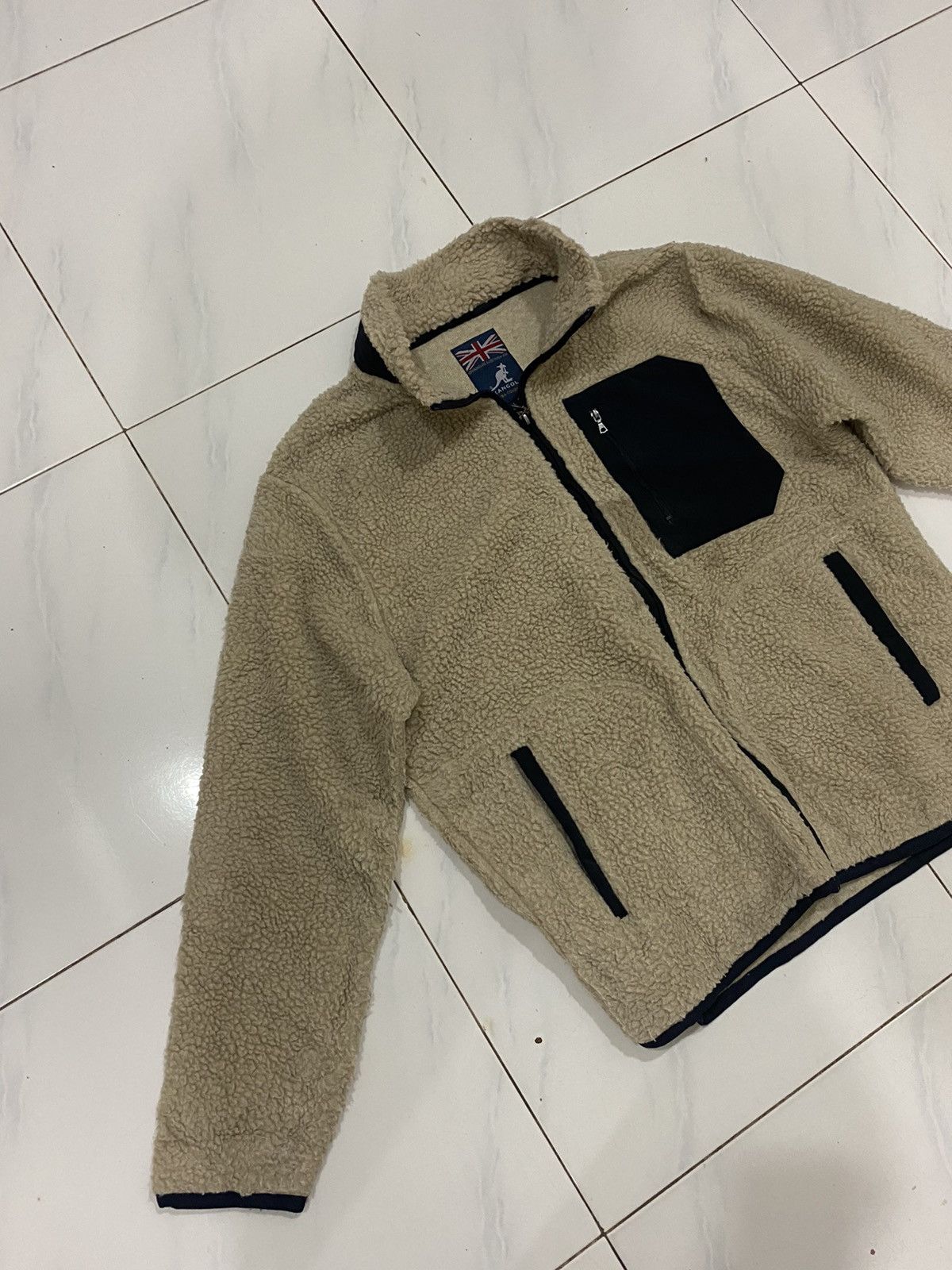 Kangol 🔥Vintage🔥 Kangol Fleece Sherpa Jacket Size US L / EU 52-54 / 3 - 3 Thumbnail
