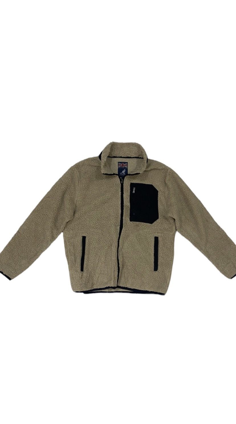 Kangol 🔥Vintage🔥 Kangol Fleece Sherpa Jacket Size US L / EU 52-54 / 3 - 1 Thumbnail