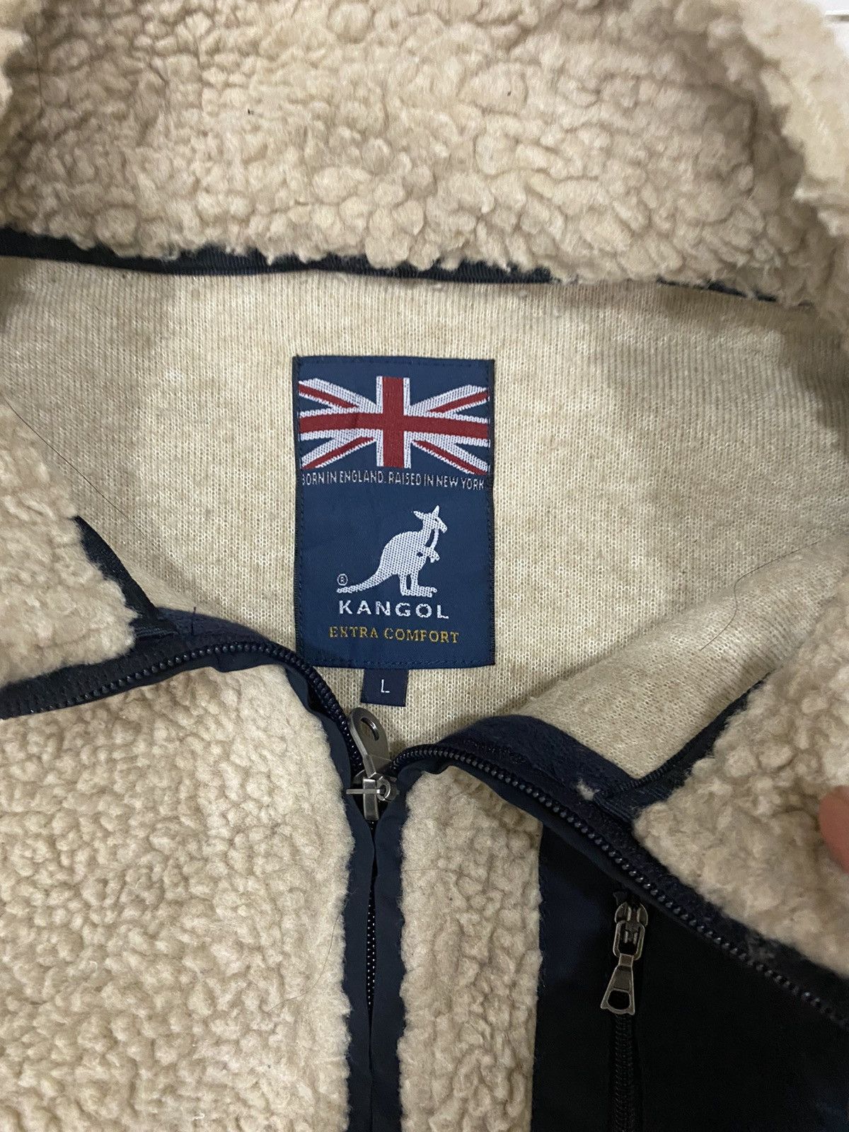 Kangol 🔥Vintage🔥 Kangol Fleece Sherpa Jacket Size US L / EU 52-54 / 3 - 6 Thumbnail