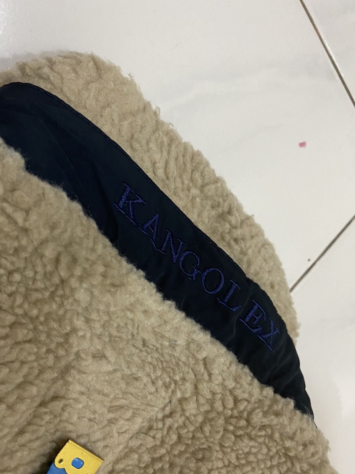 Kangol 🔥Vintage🔥 Kangol Fleece Sherpa Jacket Size US L / EU 52-54 / 3 - 9 Thumbnail