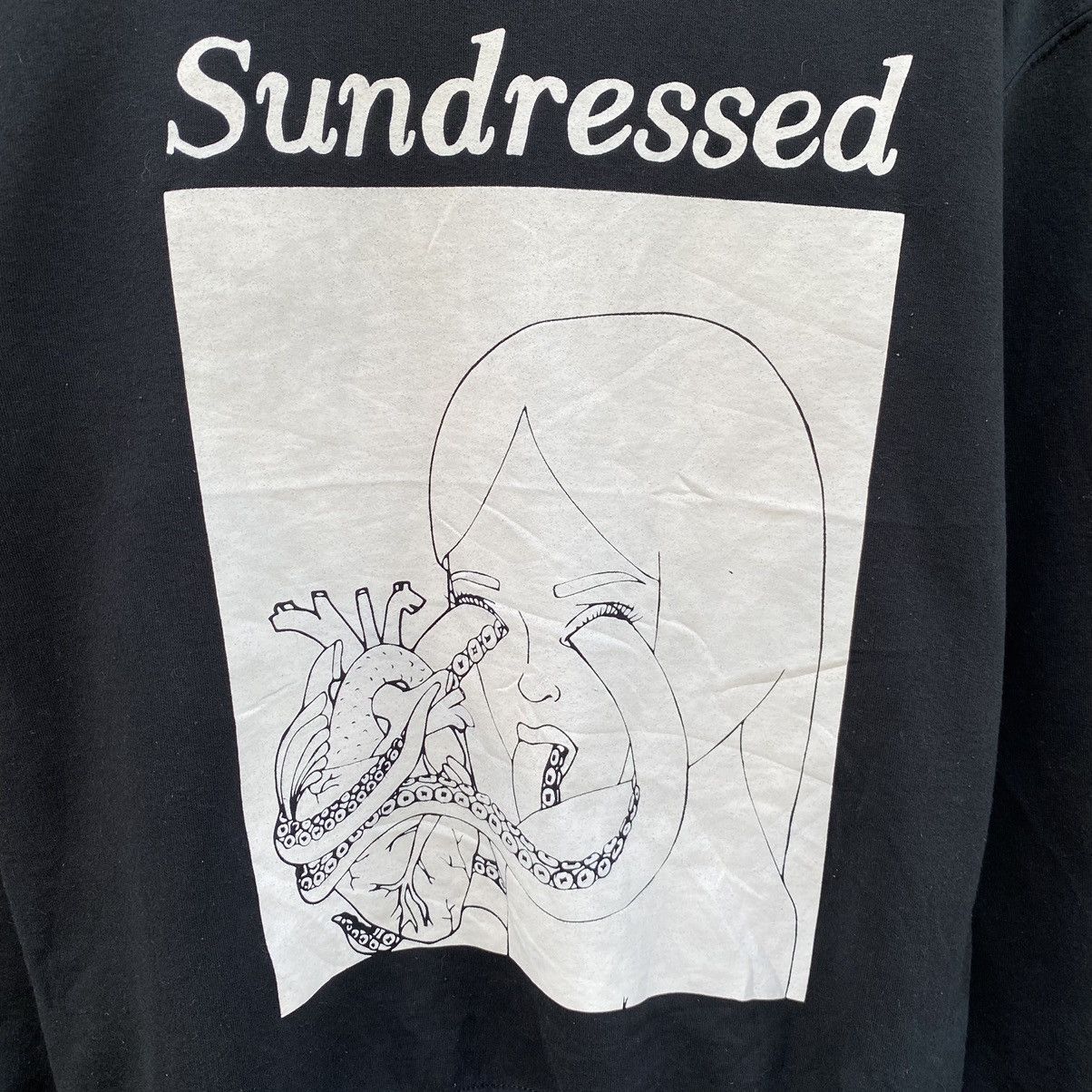 Band Tees Thrashed Sundressed Band PUNK ERD GRUNGE Sweatshirt Size US M / EU 48-50 / 2 - 2 Thumbnail