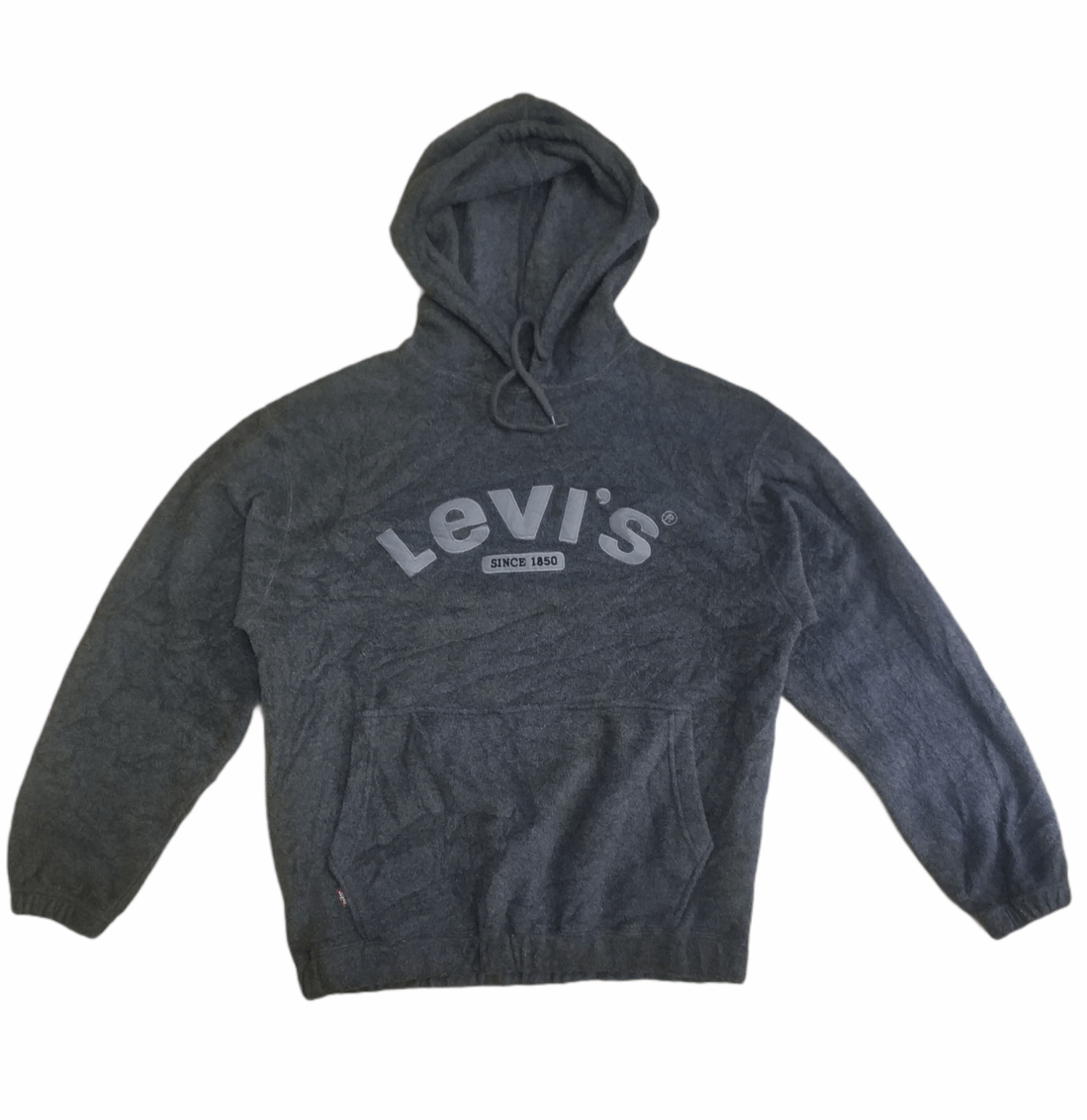 Levi's 🔥Levi's Pullover Fleece Hoodie Sweatshirt Size US M / EU 48-50 / 2 - 1 Thumbnail
