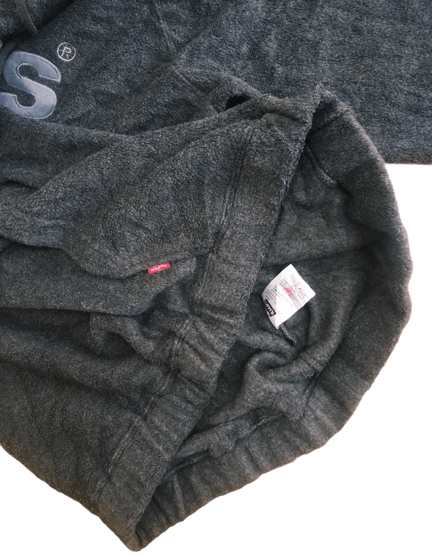 Levi's 🔥Levi's Pullover Fleece Hoodie Sweatshirt Size US M / EU 48-50 / 2 - 7 Thumbnail