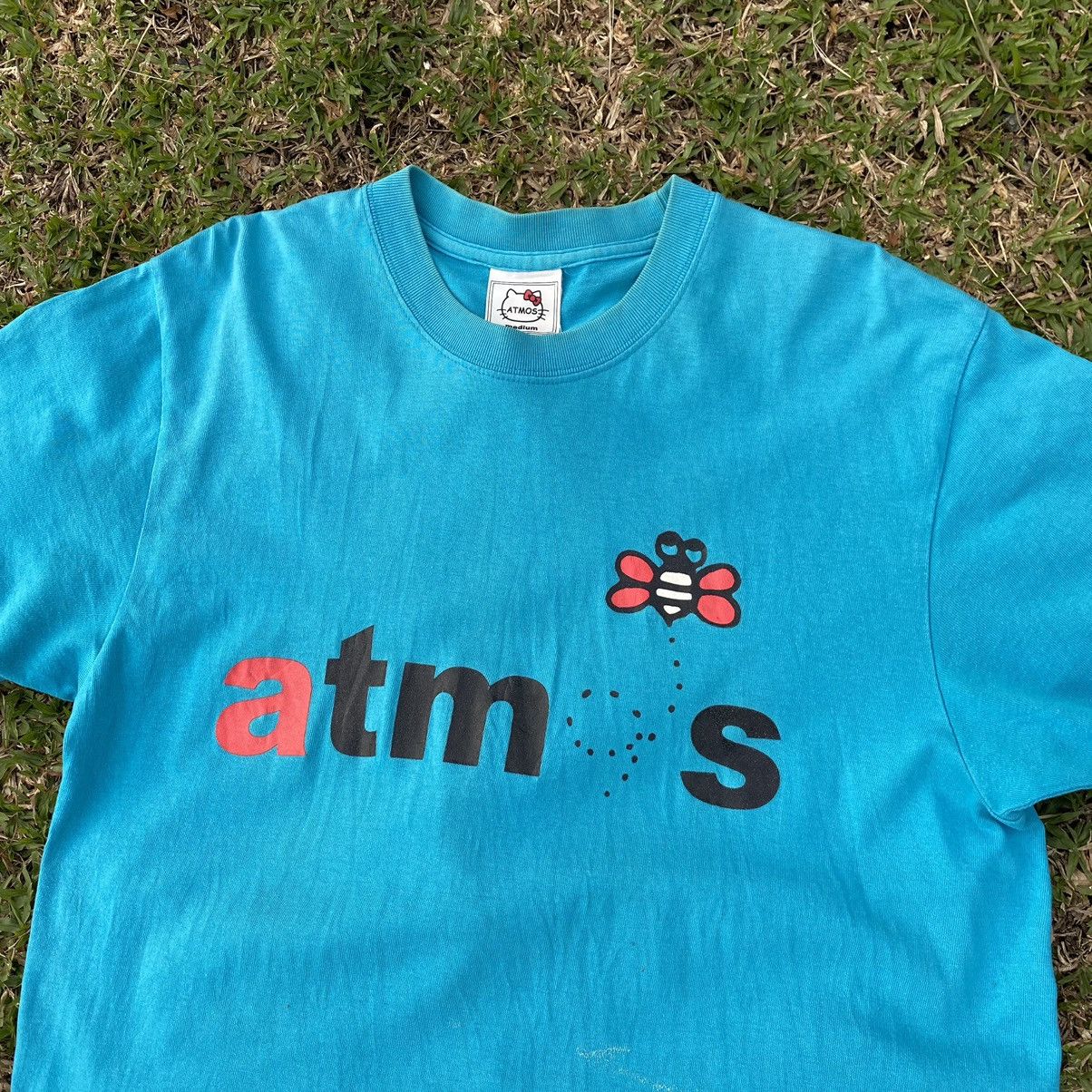 atmos Thrashed Vintage Faded Y2K Hello Kitty x Atmos ERD GRUNGE T Size US M / EU 48-50 / 2 - 1 Thumbnail