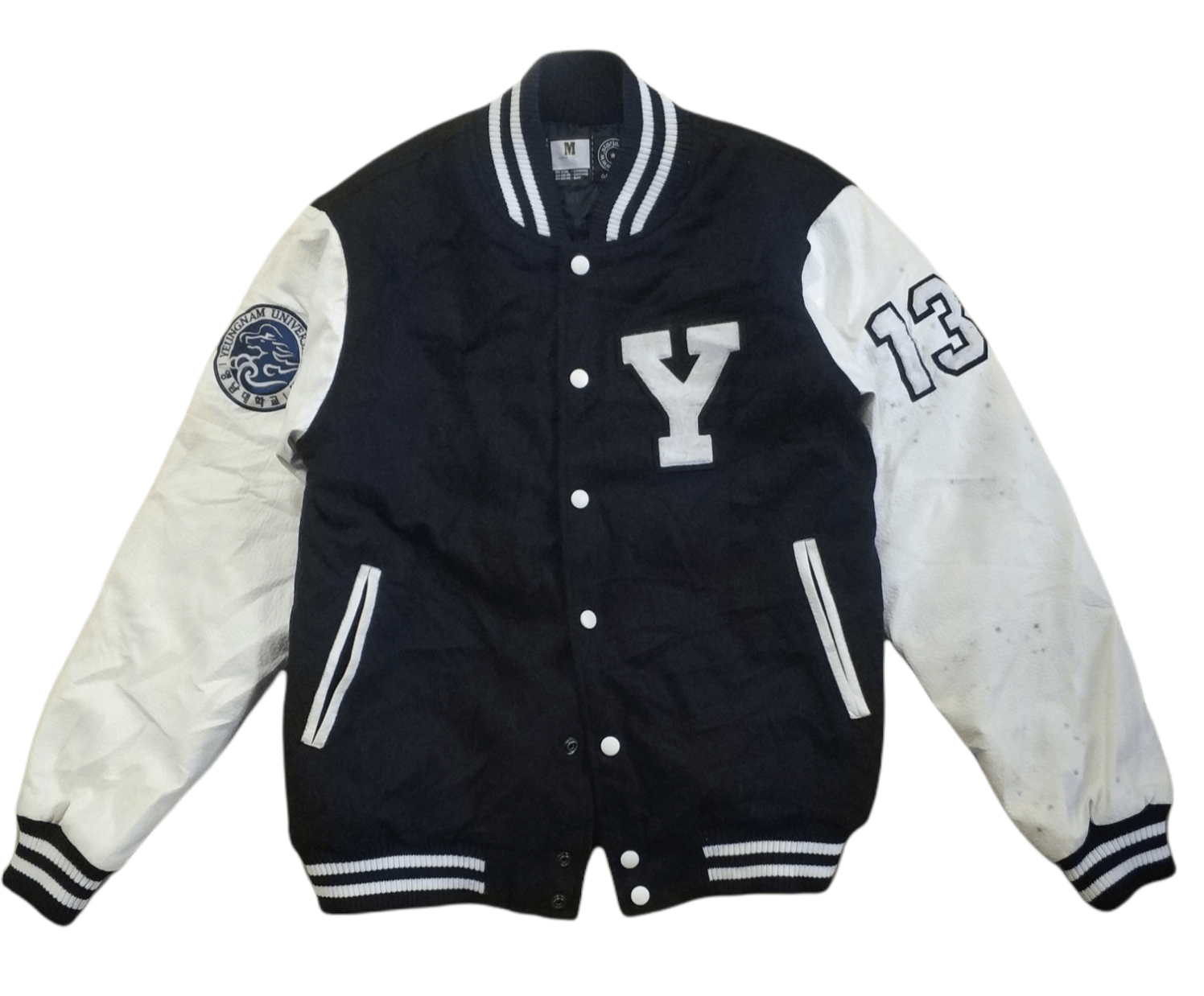 Japanese Brand 🔥Yeungnam University Varsity Jacket Size US S / EU 44-46 / 1 - 1 Thumbnail