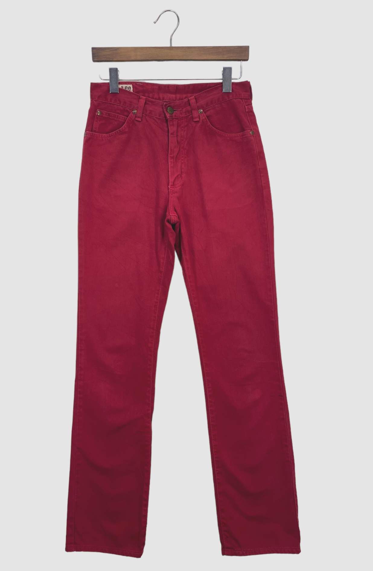 image of Vintage Miss Lee Pants Sanforized Pants High Waisted Pants in Beige Brown, Women's (Size 28)