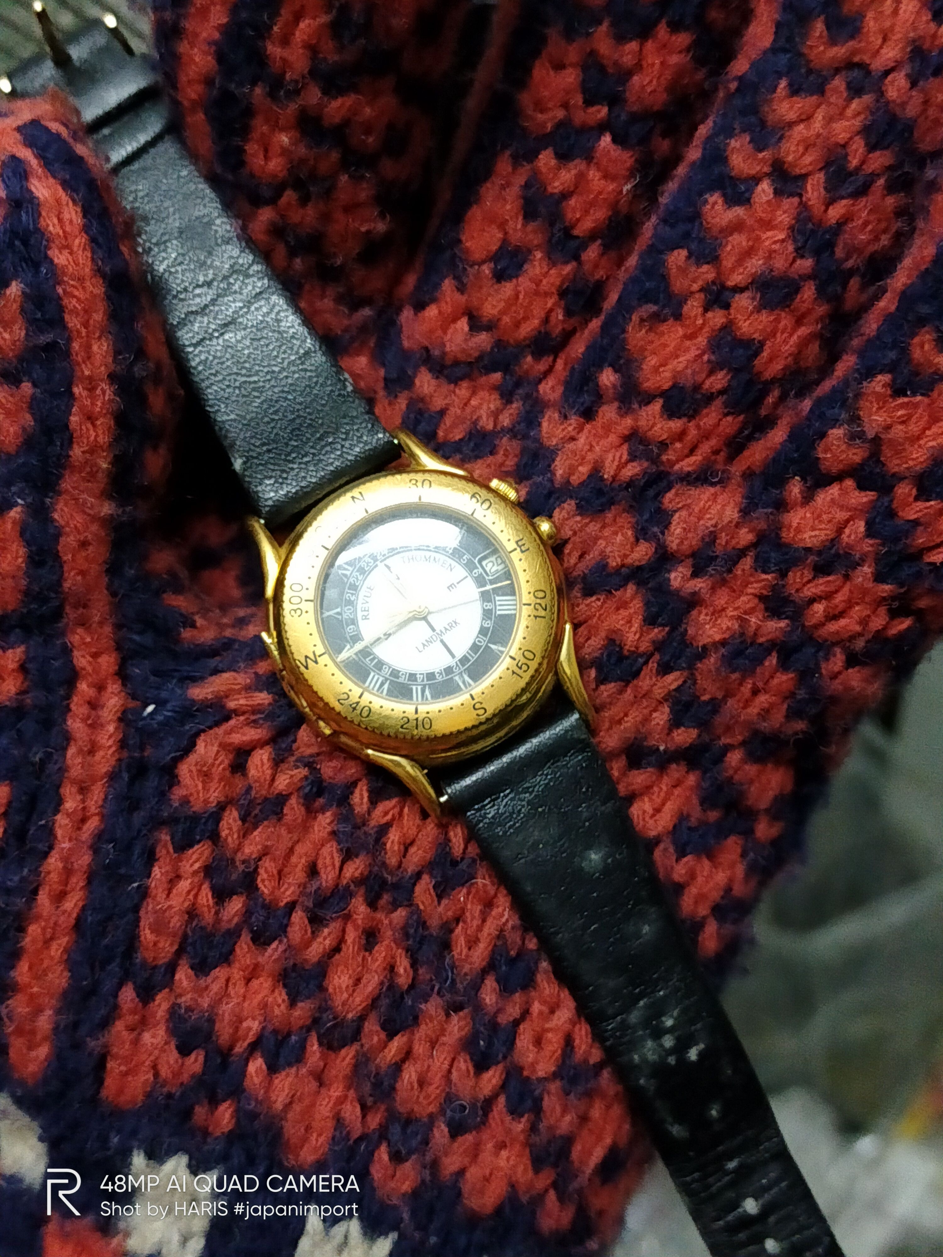 Japanese Brand RETRO REVEU THOMMEN LANDMARK 🔥🤩 SUPER RARE ITEM Size ONE SIZE - 11 Thumbnail