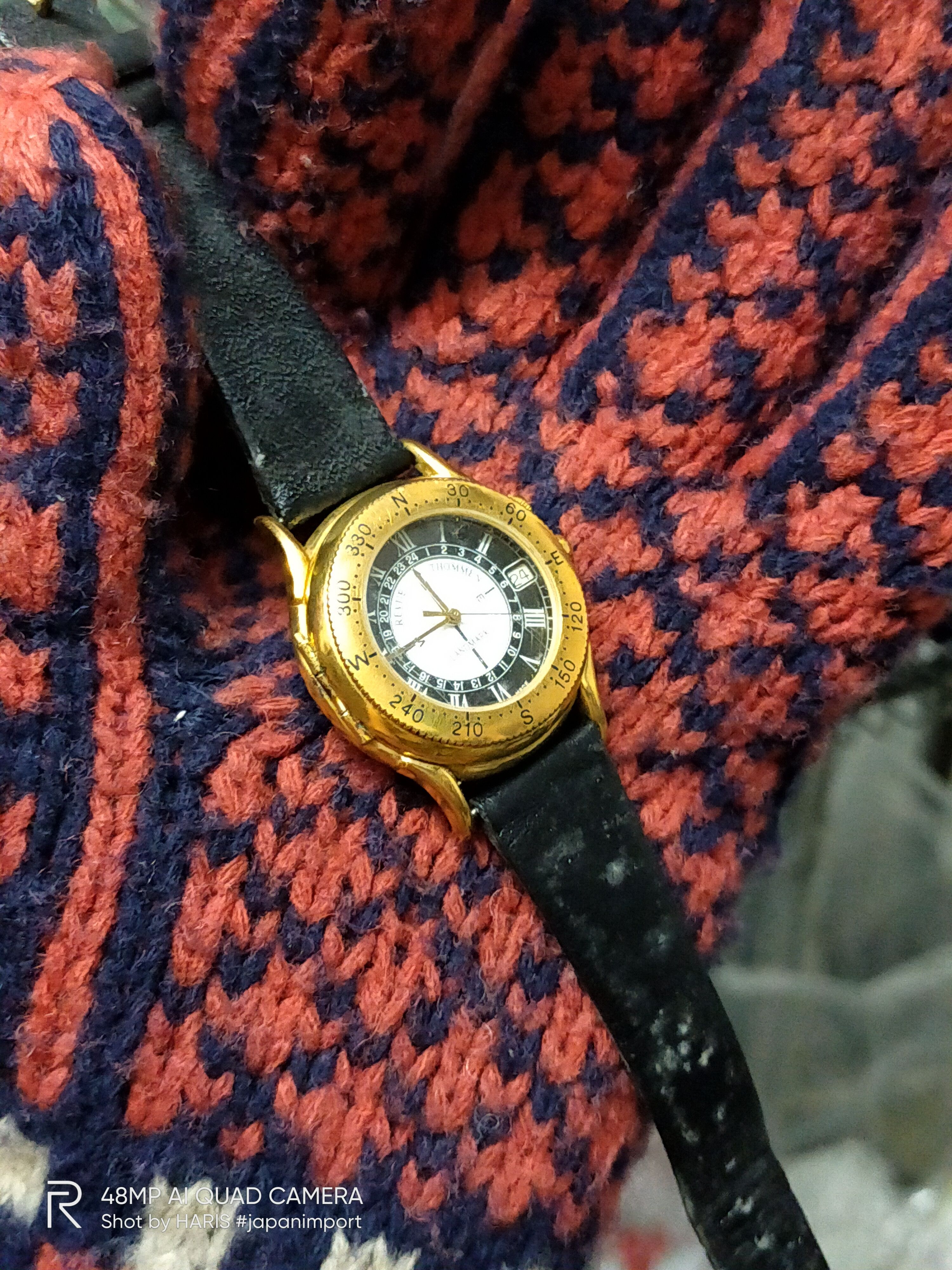 Japanese Brand RETRO REVEU THOMMEN LANDMARK 🔥🤩 SUPER RARE ITEM Size ONE SIZE - 9 Thumbnail