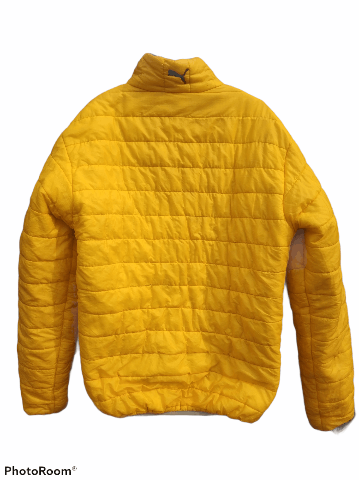 Puma 🔥Yellow Vintage Puma Puffer Jackets Size US S / EU 44-46 / 1 - 5 Thumbnail