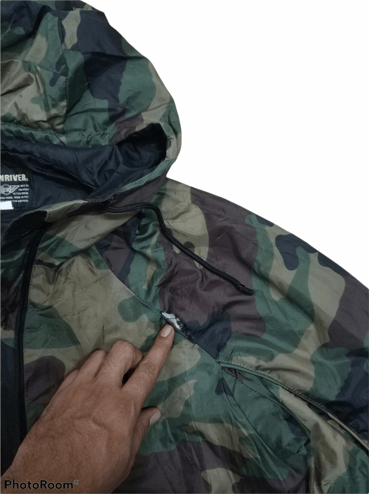 Japanese Brand 🔥Evenriver Camo Windbreaker Hoodies Jacket Size US M / EU 48-50 / 2 - 4 Thumbnail