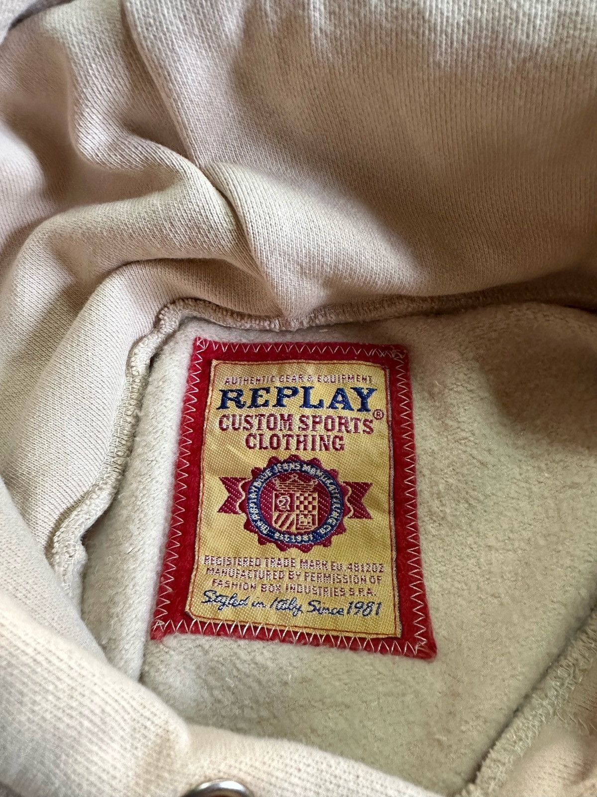 Replay Sunfaded Replay hoodie Size US XL / EU 56 / 4 - 4 Thumbnail