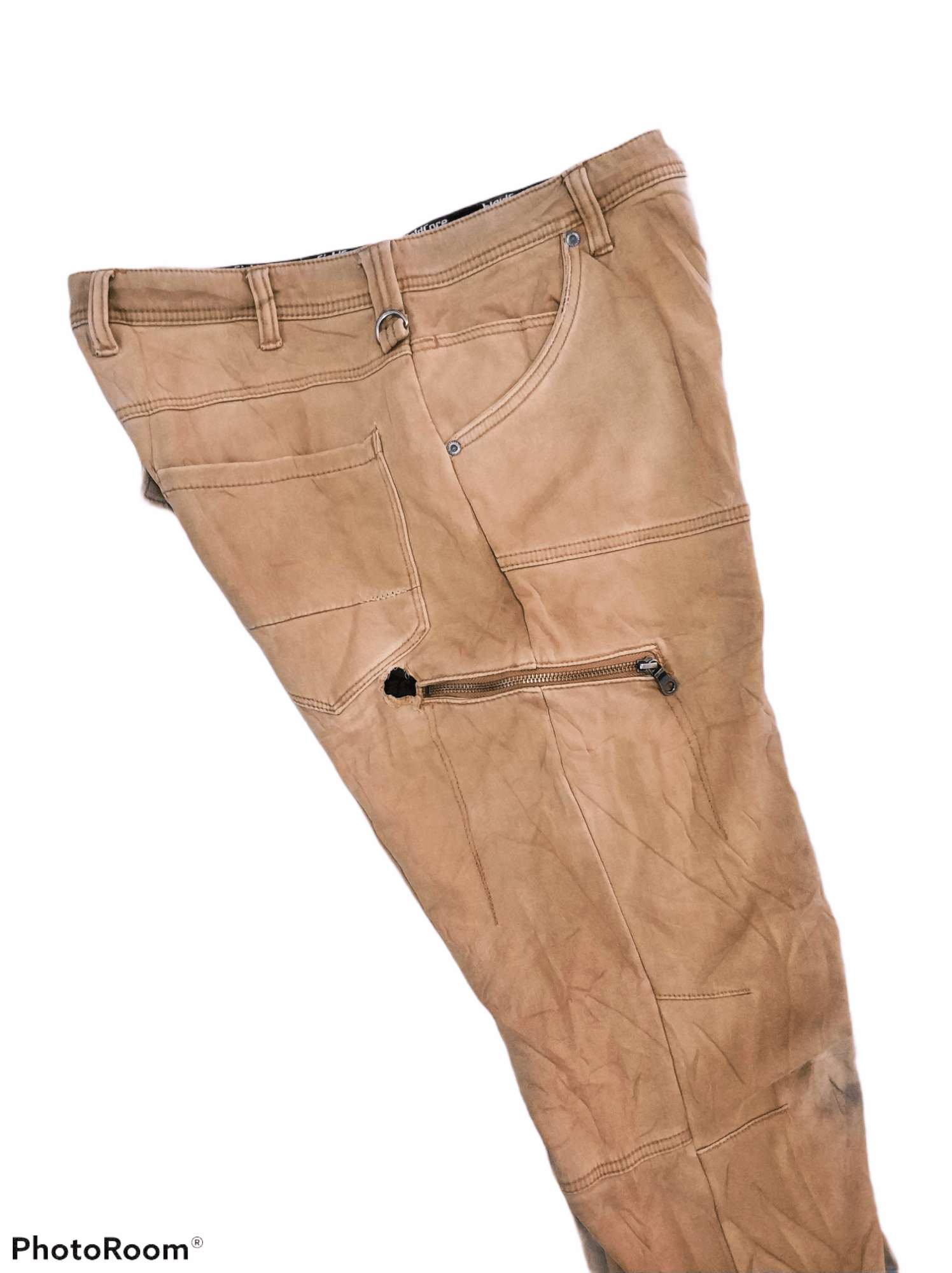 Japanese Brand 🔥Distressed Six Pockets Fieldcore Cargo Pants Size US 33 - 8 Thumbnail