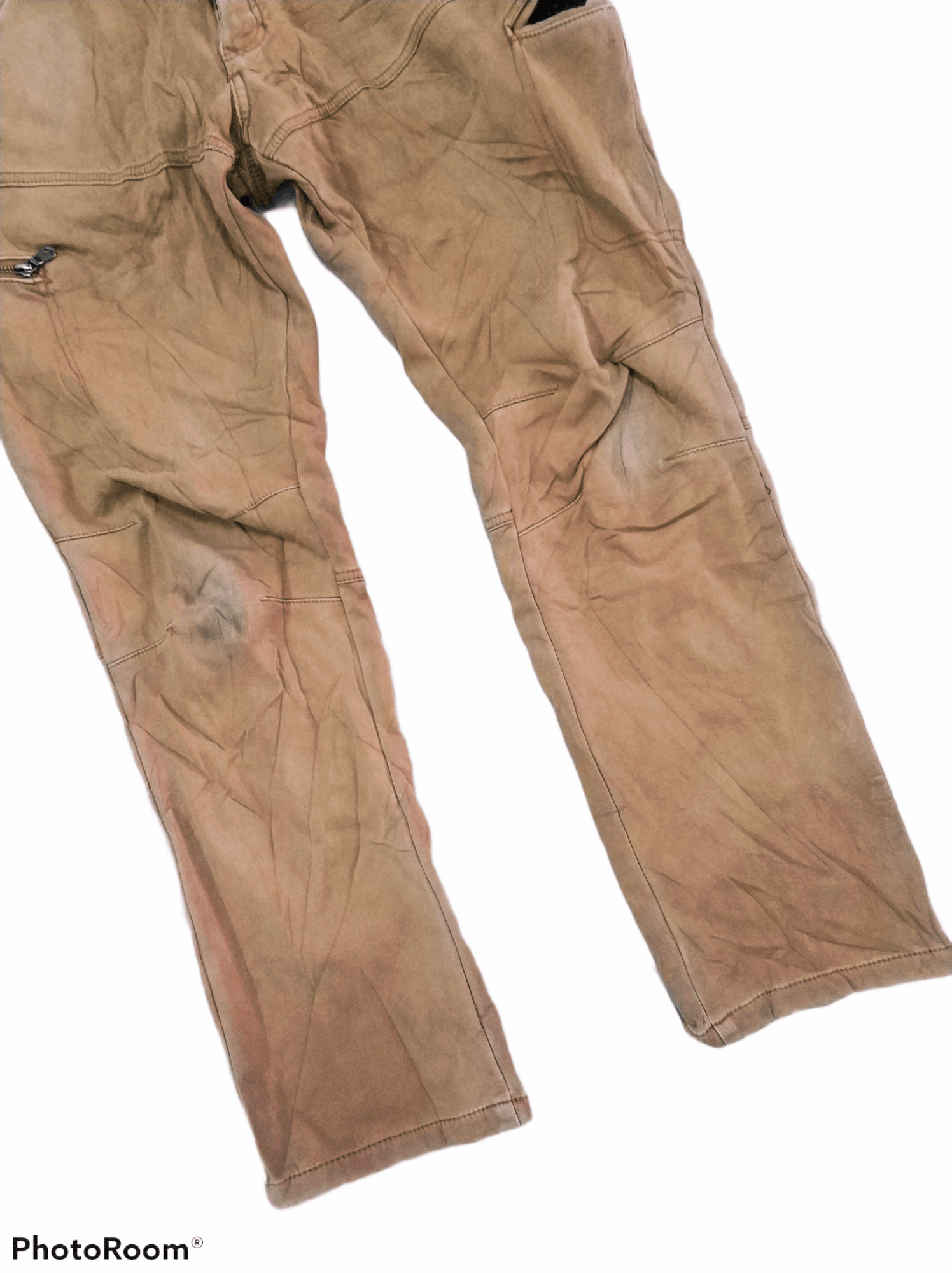 Japanese Brand 🔥Distressed Six Pockets Fieldcore Cargo Pants Size US 33 - 4 Thumbnail