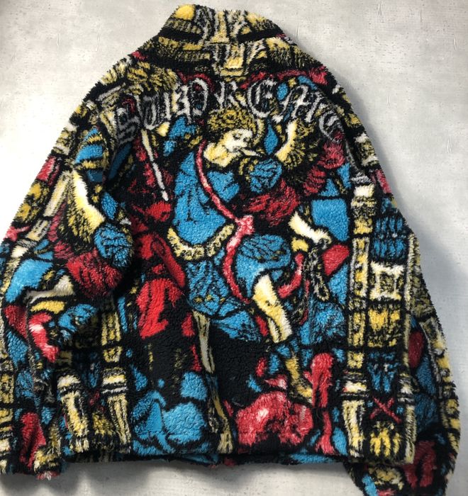 Supreme Supreme/Saint Michael fleece jacket/28561 - 824 311 | Grailed
