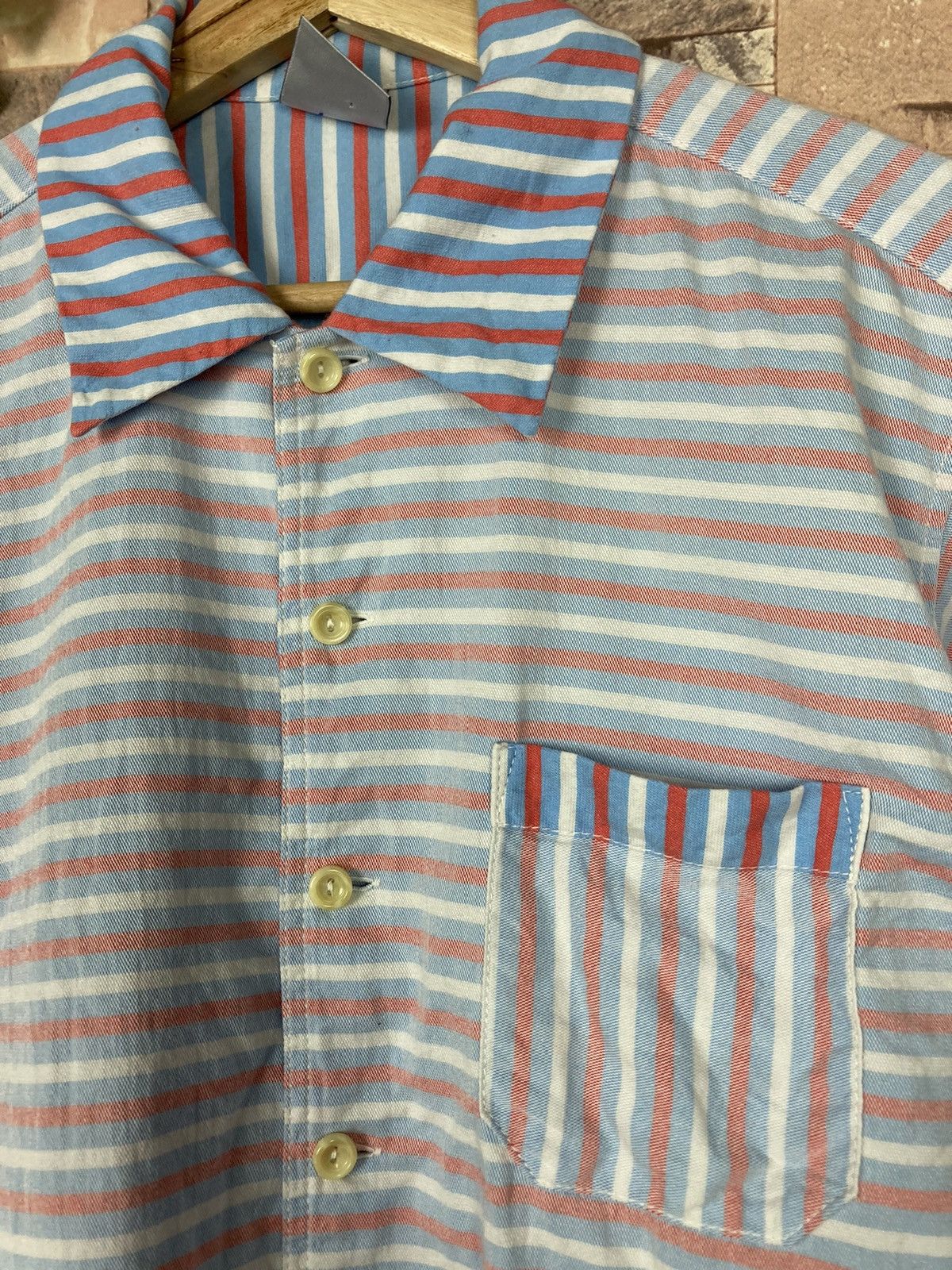 ABAHOUSE Abahouse button tee #T24-2 Size US M / EU 48-50 / 2 - 4 Thumbnail