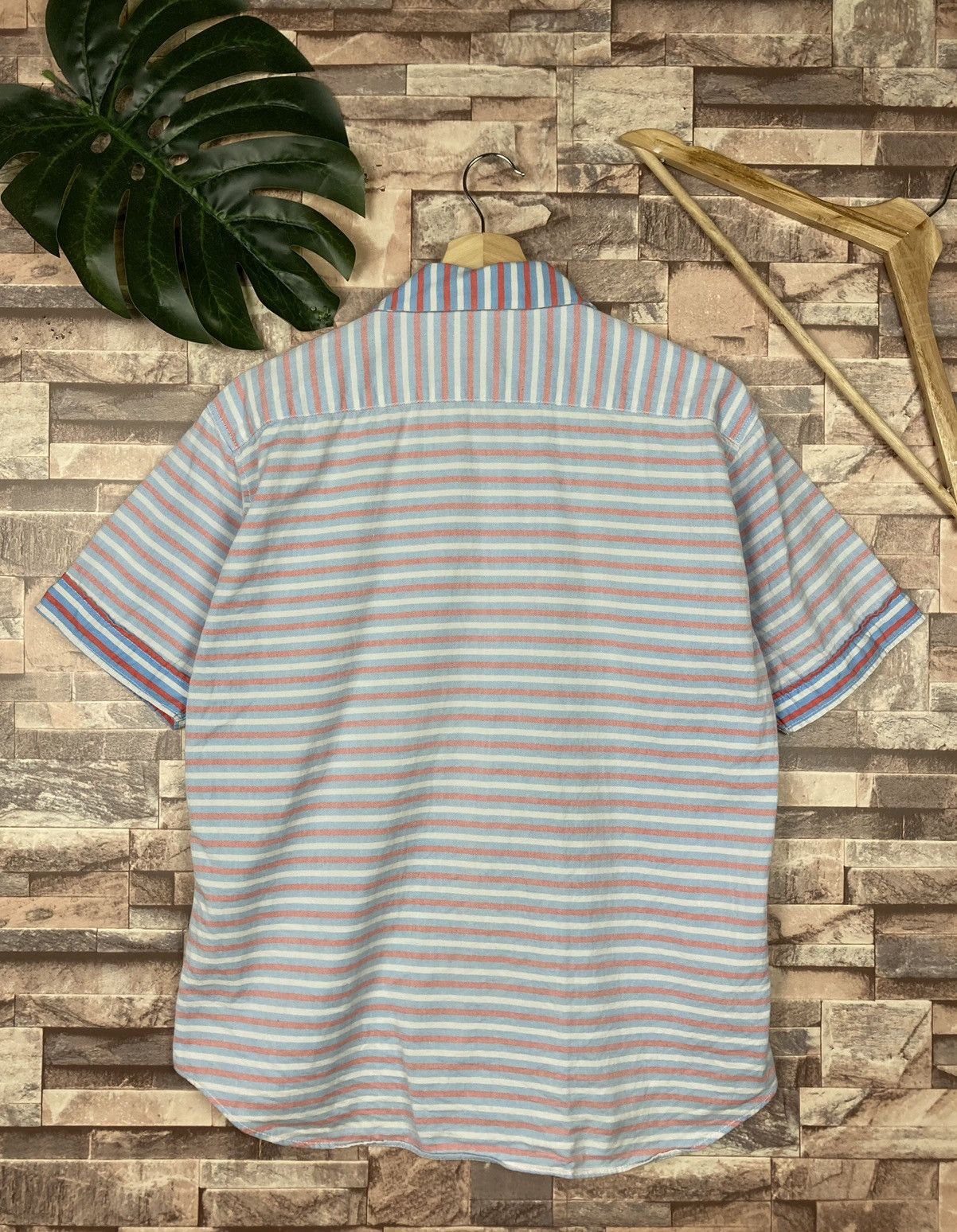 ABAHOUSE Abahouse button tee #T24-2 Size US M / EU 48-50 / 2 - 2 Thumbnail