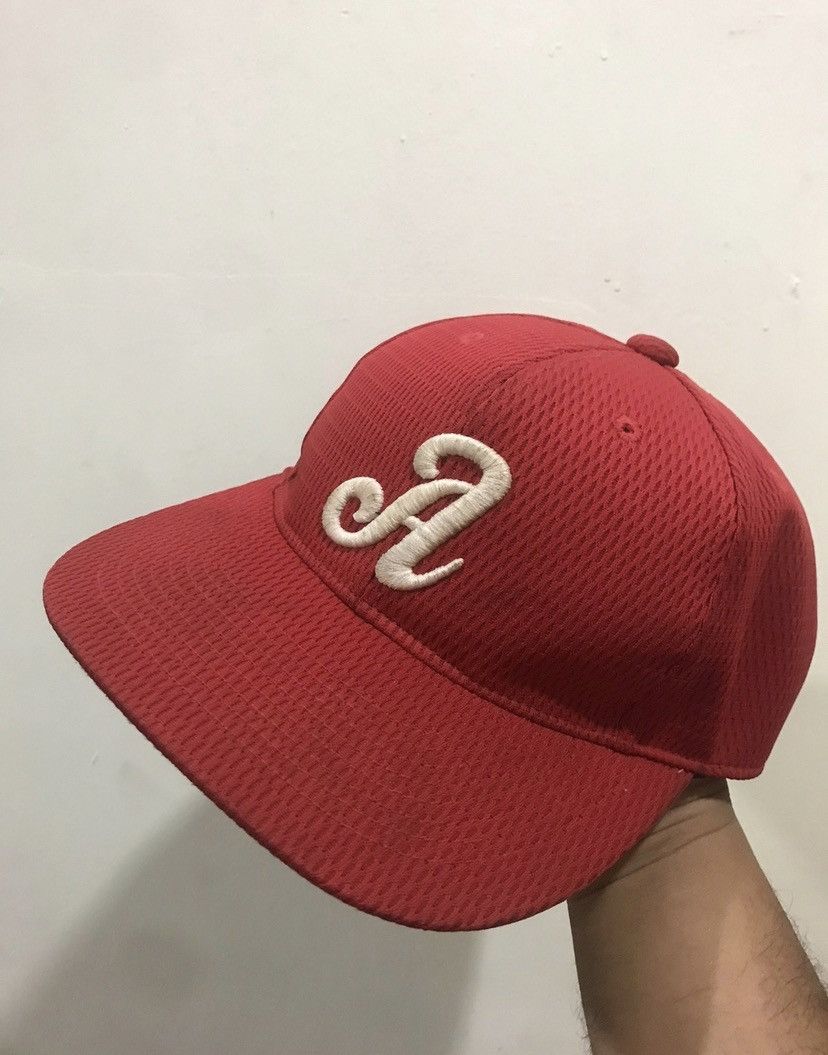 Vintage 🔥Vintage🔥 “A” Japanese Baseball Hat By Descente Size ONE SIZE - 1 Thumbnail