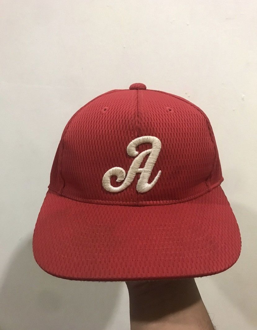 Vintage 🔥Vintage🔥 “A” Japanese Baseball Hat By Descente Size ONE SIZE - 2 Thumbnail