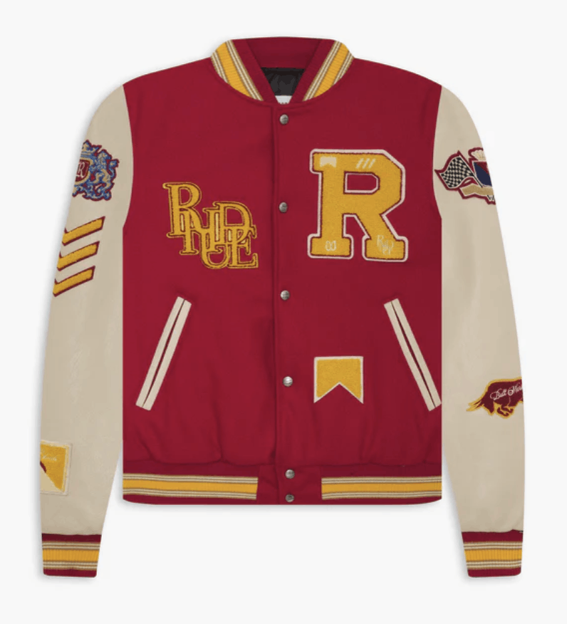 Rhude RHUDE BULL MARKET VARSITY JACKET - RED Size US S / EU 44-46 / 1 - 9 Thumbnail
