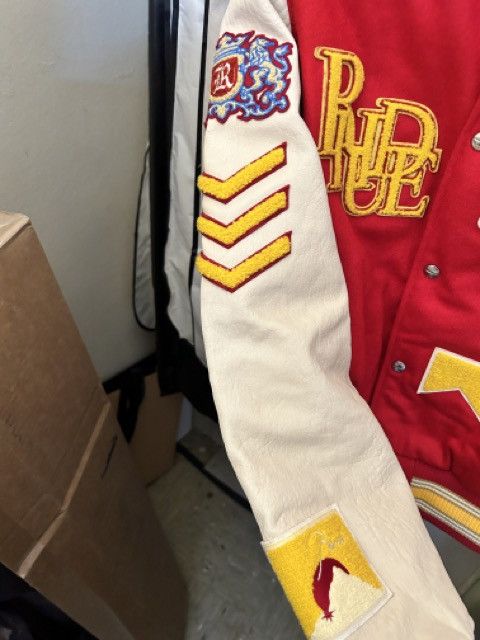 Rhude RHUDE BULL MARKET VARSITY JACKET - RED Size US S / EU 44-46 / 1 - 5 Thumbnail