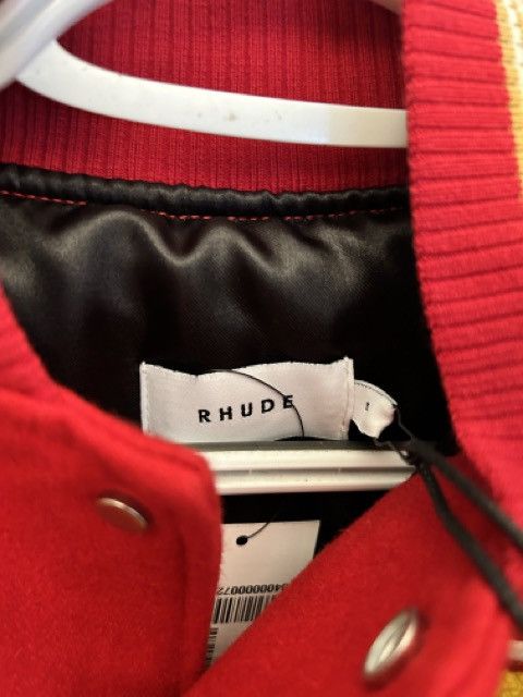 Rhude RHUDE BULL MARKET VARSITY JACKET - RED Size US S / EU 44-46 / 1 - 3 Thumbnail
