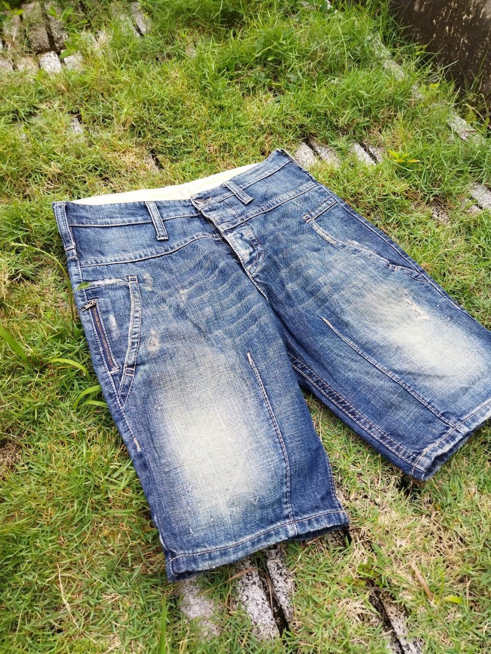 Neil Barrett Neil Barrett Denim Shortpants - Size 31 Size US 31 - 3 Thumbnail