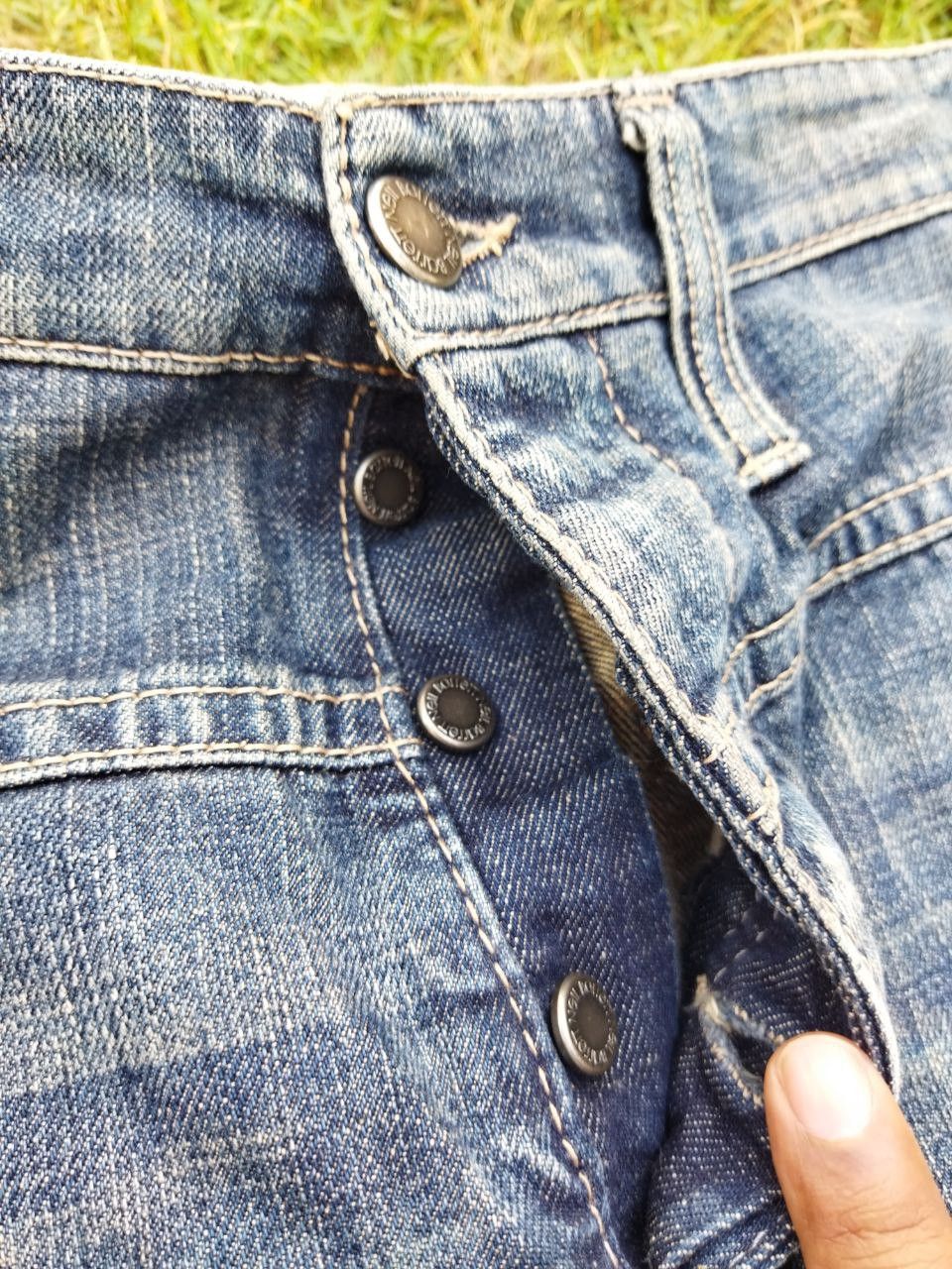 Neil Barrett Neil Barrett Denim Shortpants - Size 31 Size US 31 - 6 Thumbnail