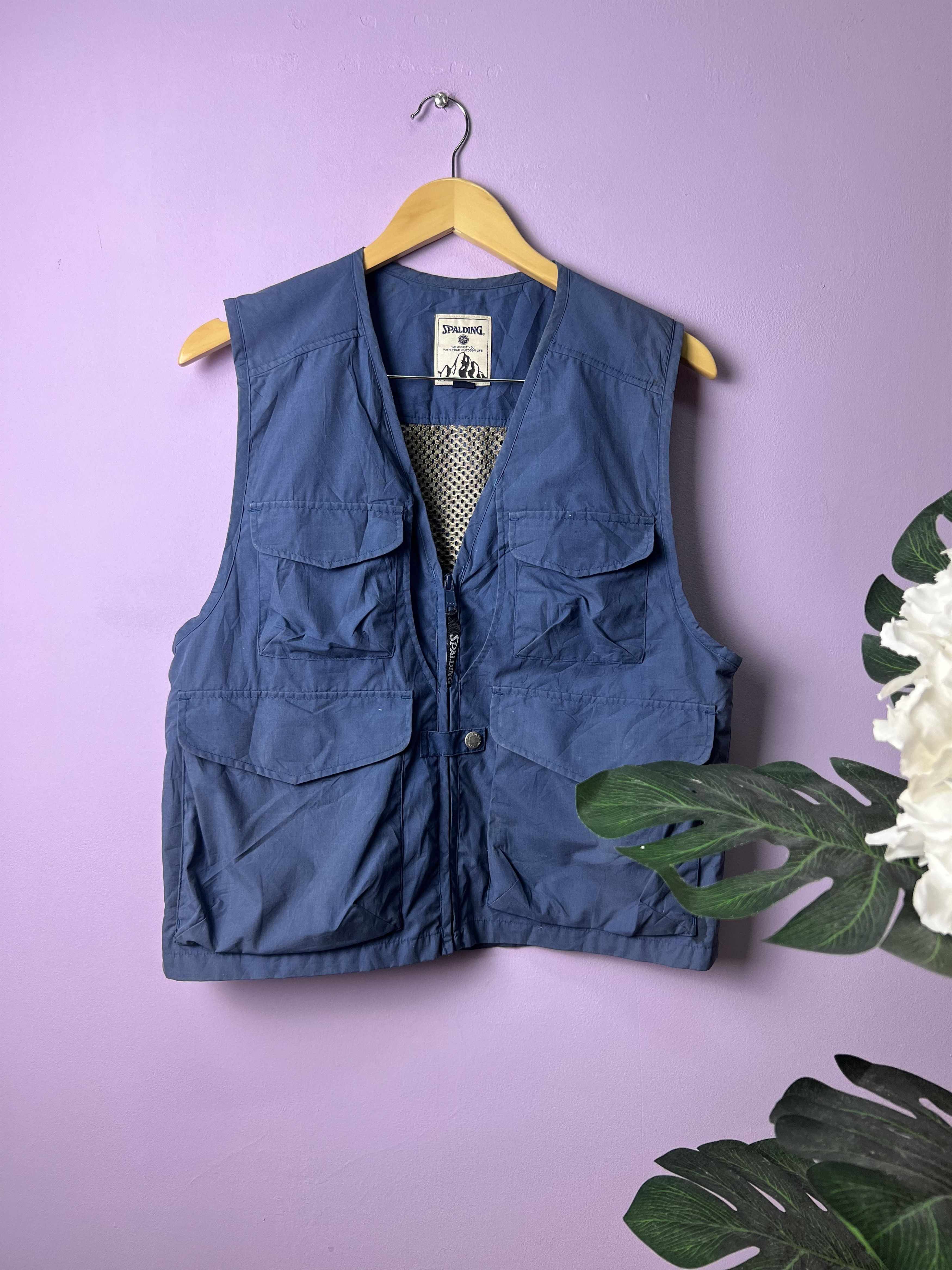 Spalding 🔥Vintage Spalding Tactical Vest Size US S / EU 44-46 / 1 - 1 Thumbnail