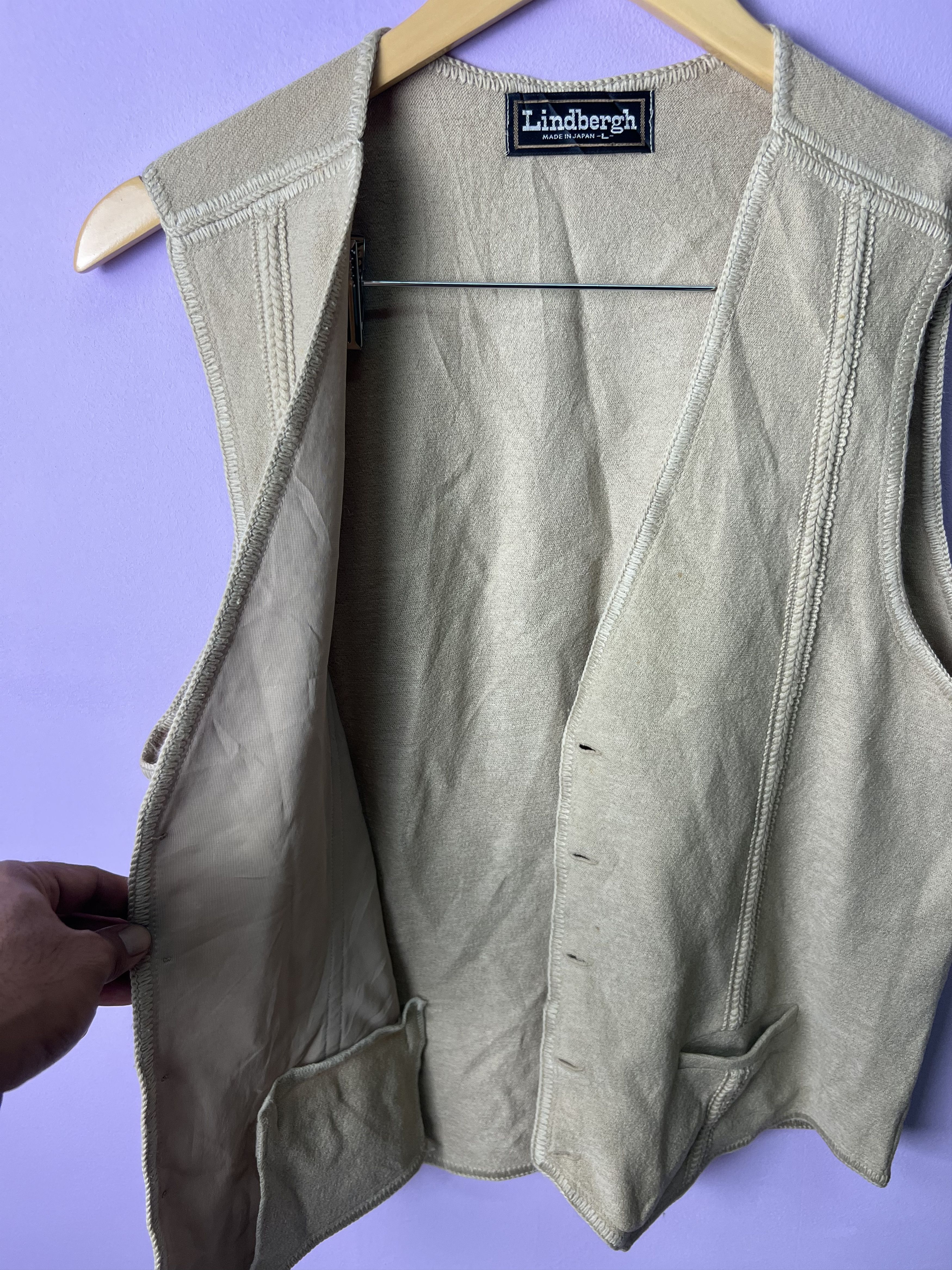 Lindbergh 🔥Vintage Wool Lindbergh Light Vest Size US S / EU 44-46 / 1 - 10 Thumbnail