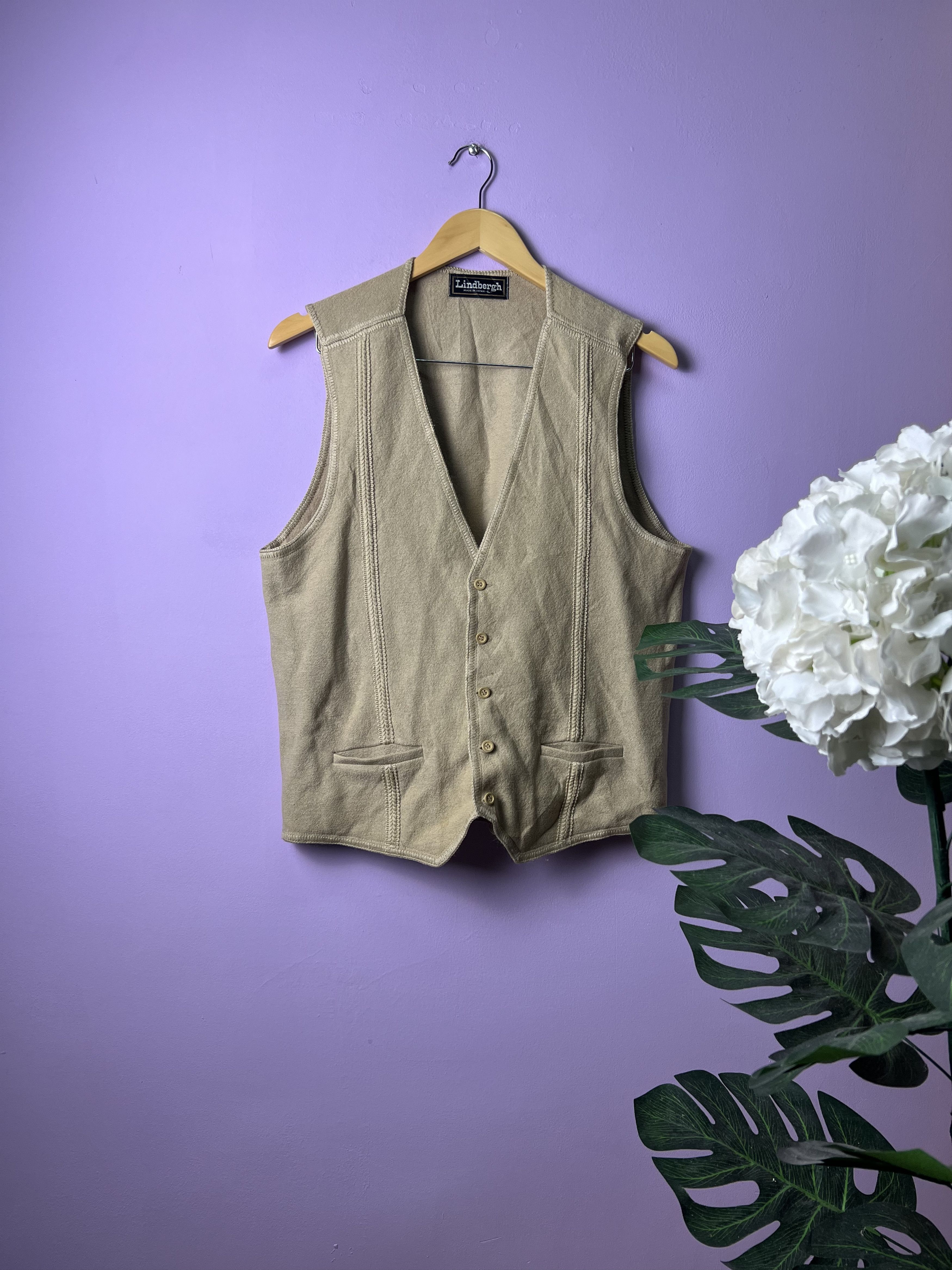 Lindbergh 🔥Vintage Wool Lindbergh Light Vest Size US S / EU 44-46 / 1 - 1 Thumbnail