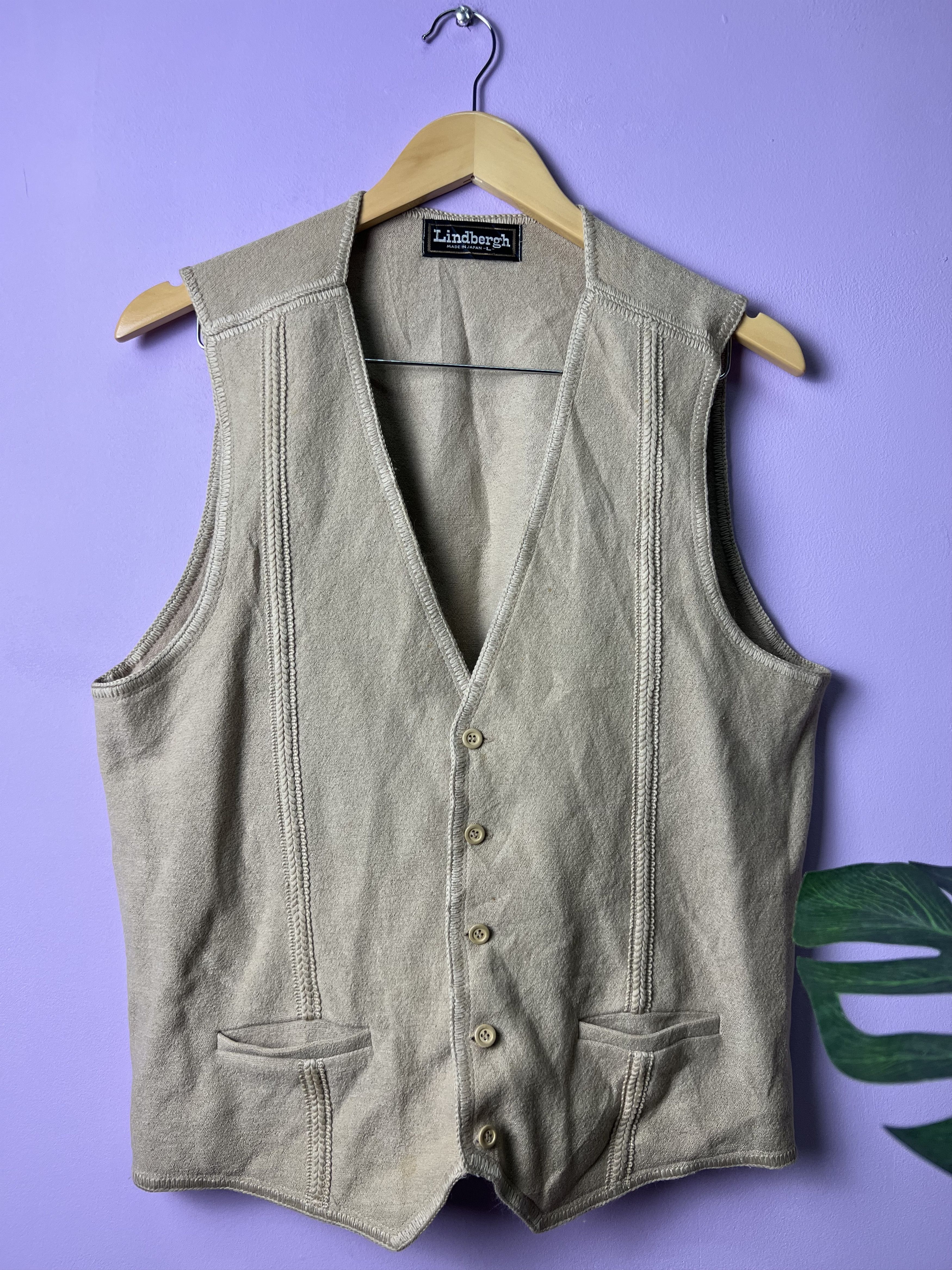 Lindbergh 🔥Vintage Wool Lindbergh Light Vest Size US S / EU 44-46 / 1 - 2 Thumbnail