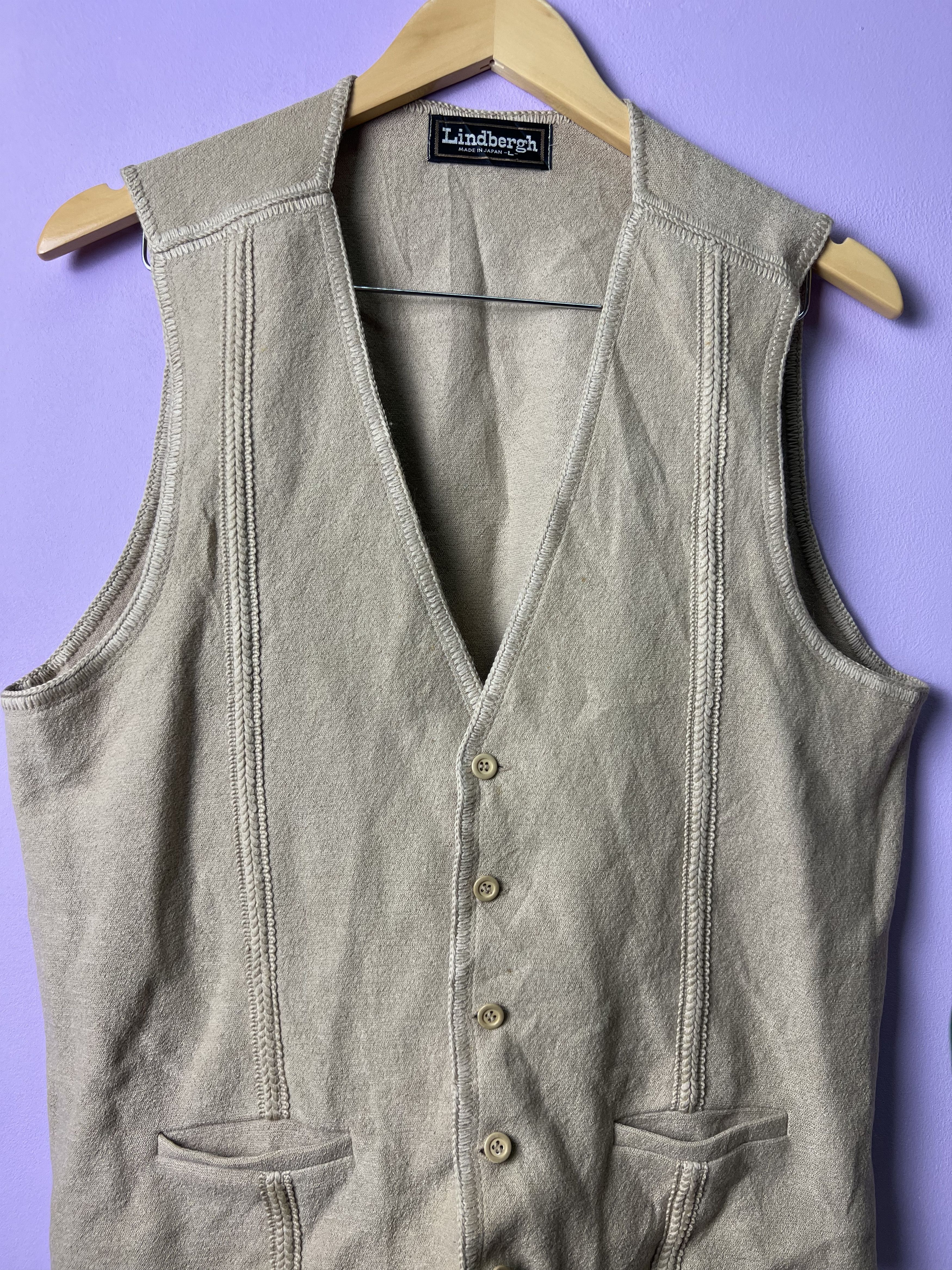 Lindbergh 🔥Vintage Wool Lindbergh Light Vest Size US S / EU 44-46 / 1 - 6 Thumbnail