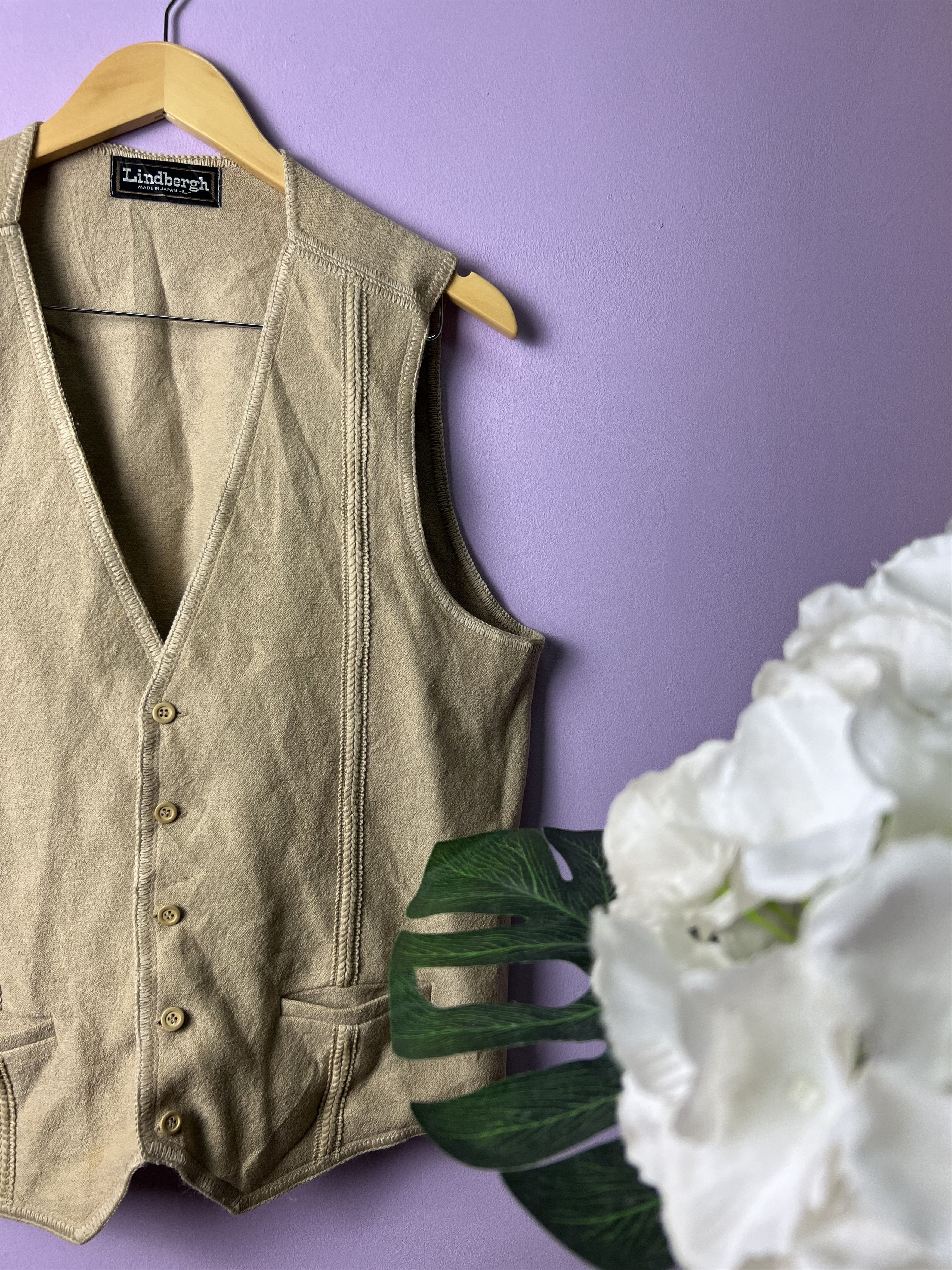 Lindbergh 🔥Vintage Wool Lindbergh Light Vest Size US S / EU 44-46 / 1 - 5 Thumbnail