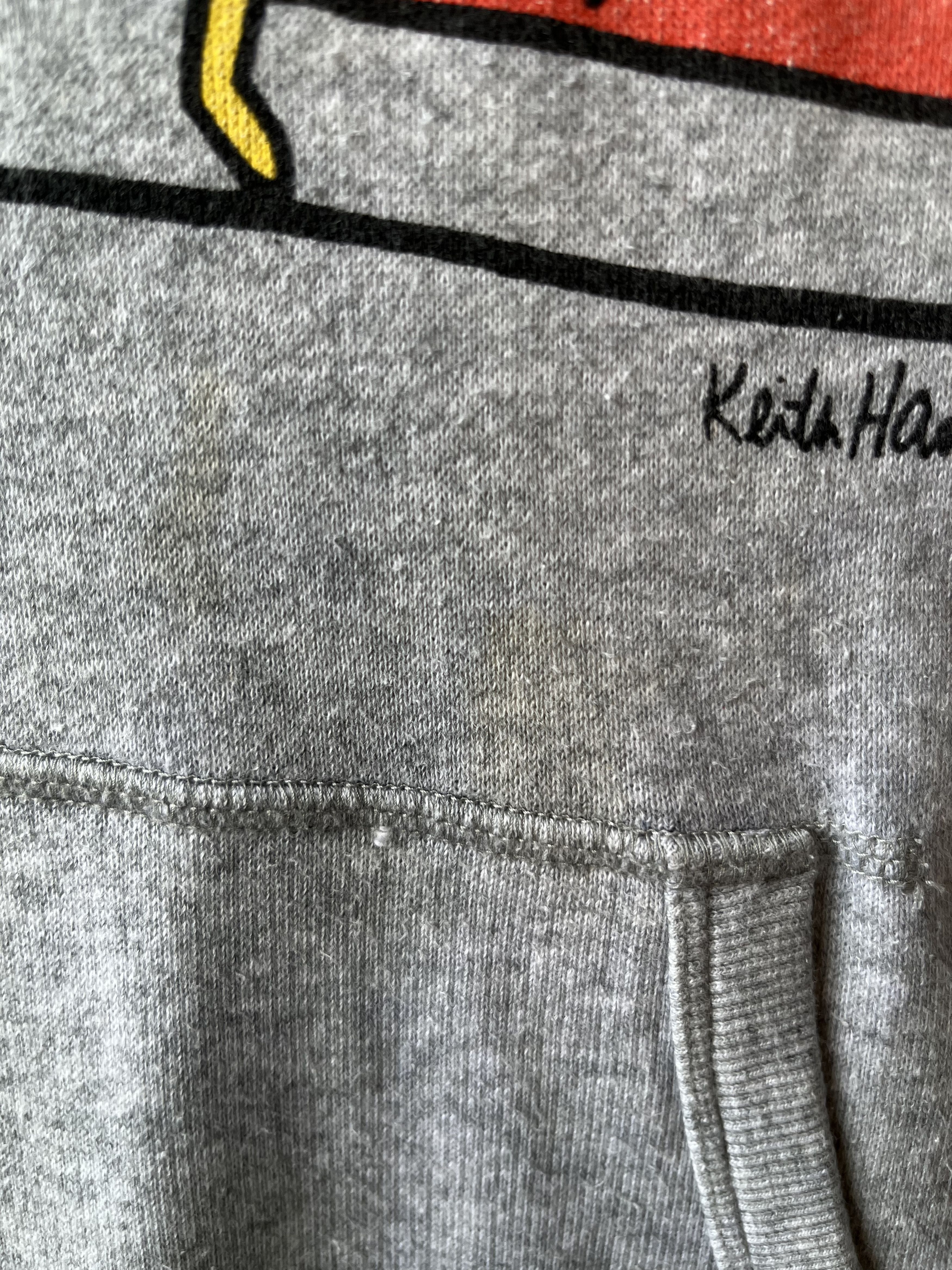 Japanese Brand Vintage Y2K Keith Haring American Flag Art Hoodie Size US L / EU 52-54 / 3 - 3 Thumbnail