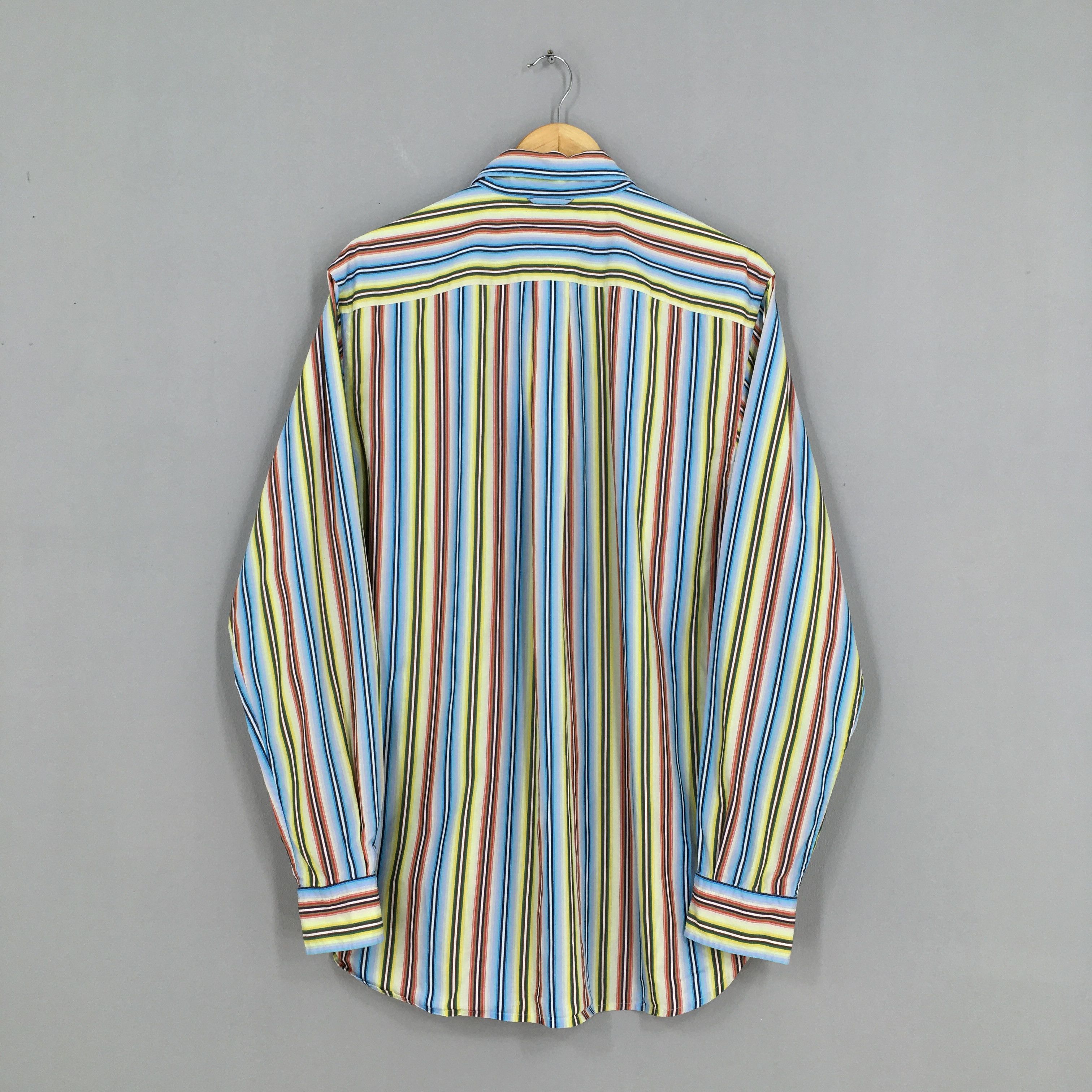 Tommy Hilfiger × Vintage Vintage 1990's Tommy Hilfiger Stripes Oxfords Medium Size US M / EU 48-50 / 2 - 8 Thumbnail