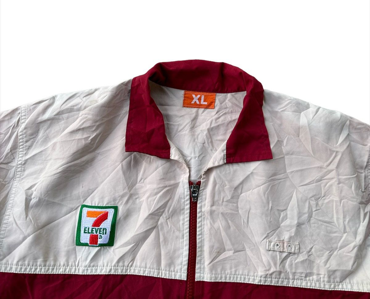 Japanese Brand × Uniform Wares × Vintage Vintage 7eleven uniform zipper shirts Size US XL / EU 56 / 4 - 2 Thumbnail
