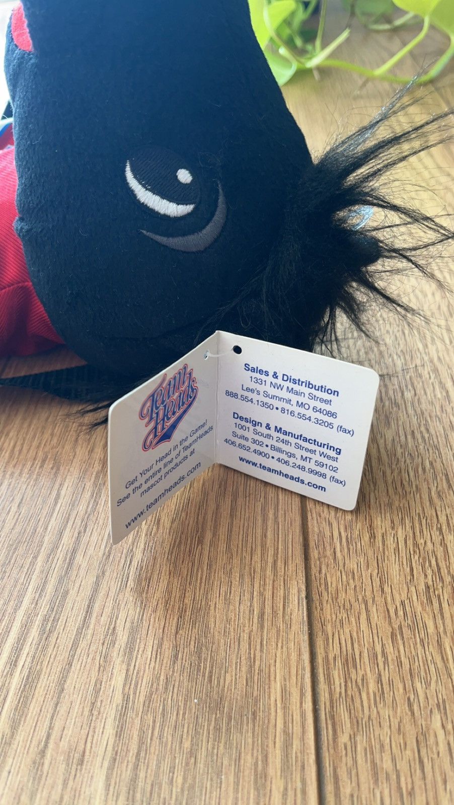 Vintage Y2k plush backpack SMU college mascot NEW Size ONE SIZE - 6 Thumbnail