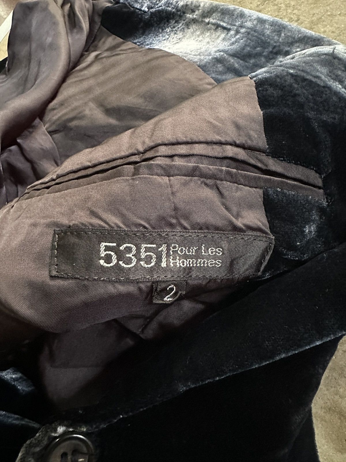 Japanese Brand 5351 pour les hommes velvet cuderoy coat Size S / US 4 / IT 40 - 6 Thumbnail