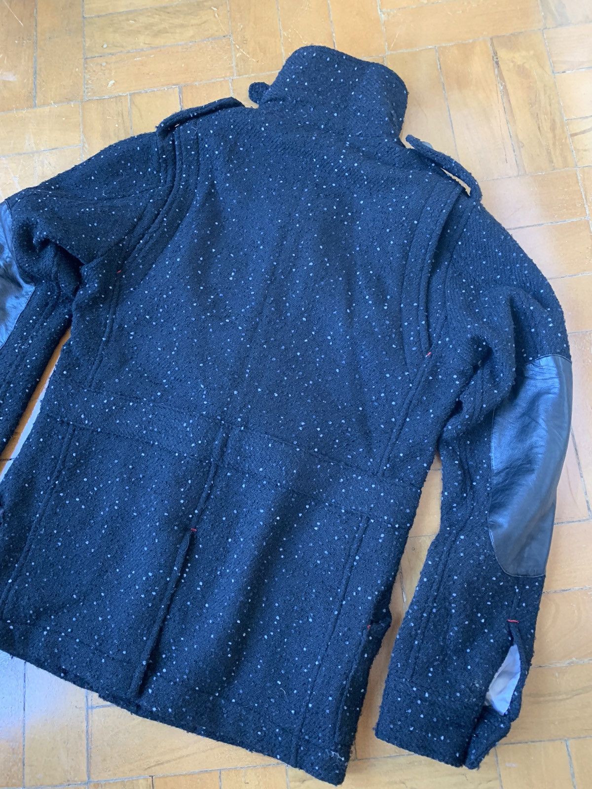 Taishi Nobukuni Handmade In Japan Wool Blend blazer With Leather Elbows Size US M / EU 48-50 / 2 - 16 Thumbnail
