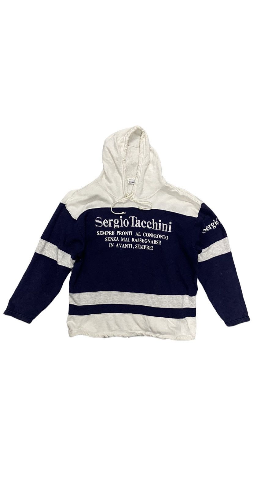 Sergio Tacchini VTG 90’s Sergio Tucchini Hoodie Size US L / EU 52-54 / 3 - 1 Thumbnail
