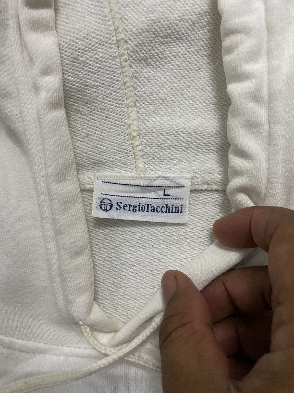 Sergio Tacchini VTG 90’s Sergio Tucchini Hoodie Size US L / EU 52-54 / 3 - 7 Thumbnail