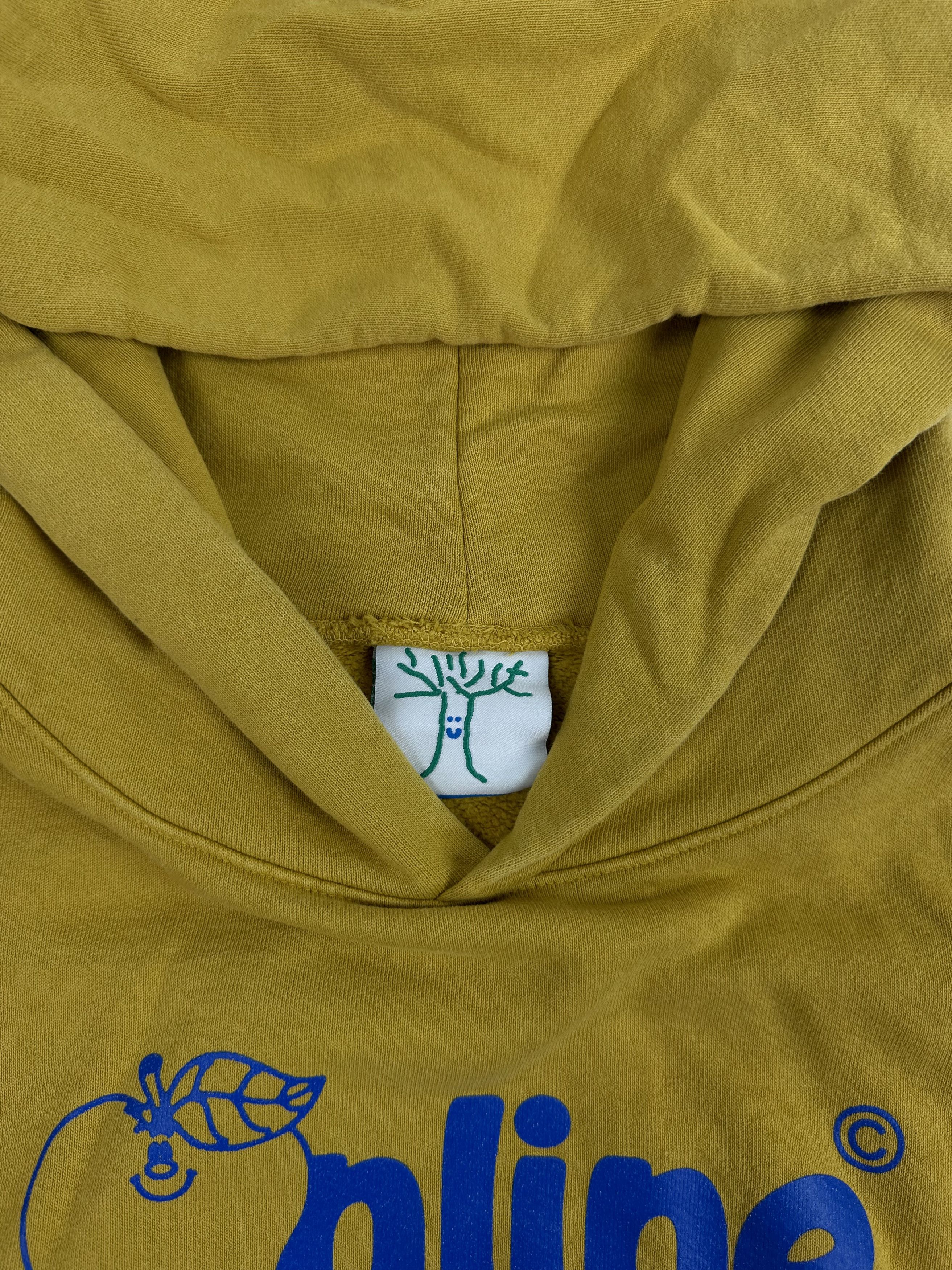 Online Ceramics Online Ceramics Apple Logo Hoodie Yellow Graphic Size US XXL / EU 58 / 5 - 5 Thumbnail