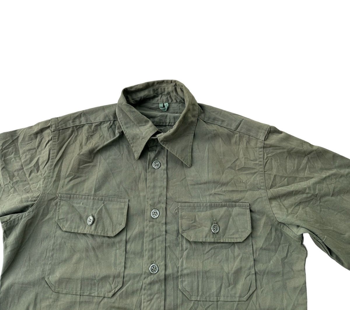 Vintage Vintage 90s Army military shirts Size US S / EU 44-46 / 1 - 2 Thumbnail