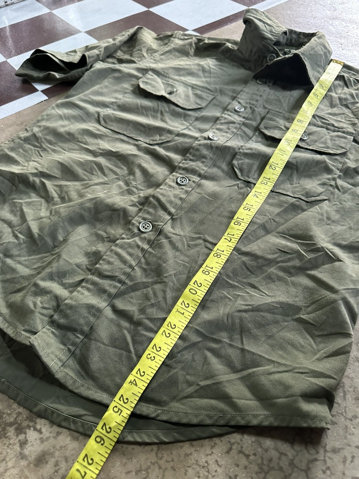 Vintage Vintage 90s Army military shirts Size US S / EU 44-46 / 1 - 4 Thumbnail