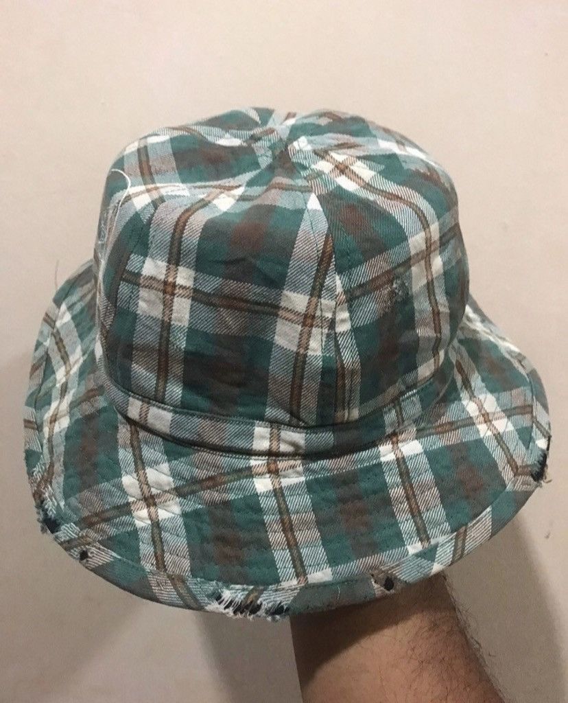 Beams Plus Distress VTG USMC for Beams Plaid Bucket Hat Size ONE SIZE - 3 Thumbnail