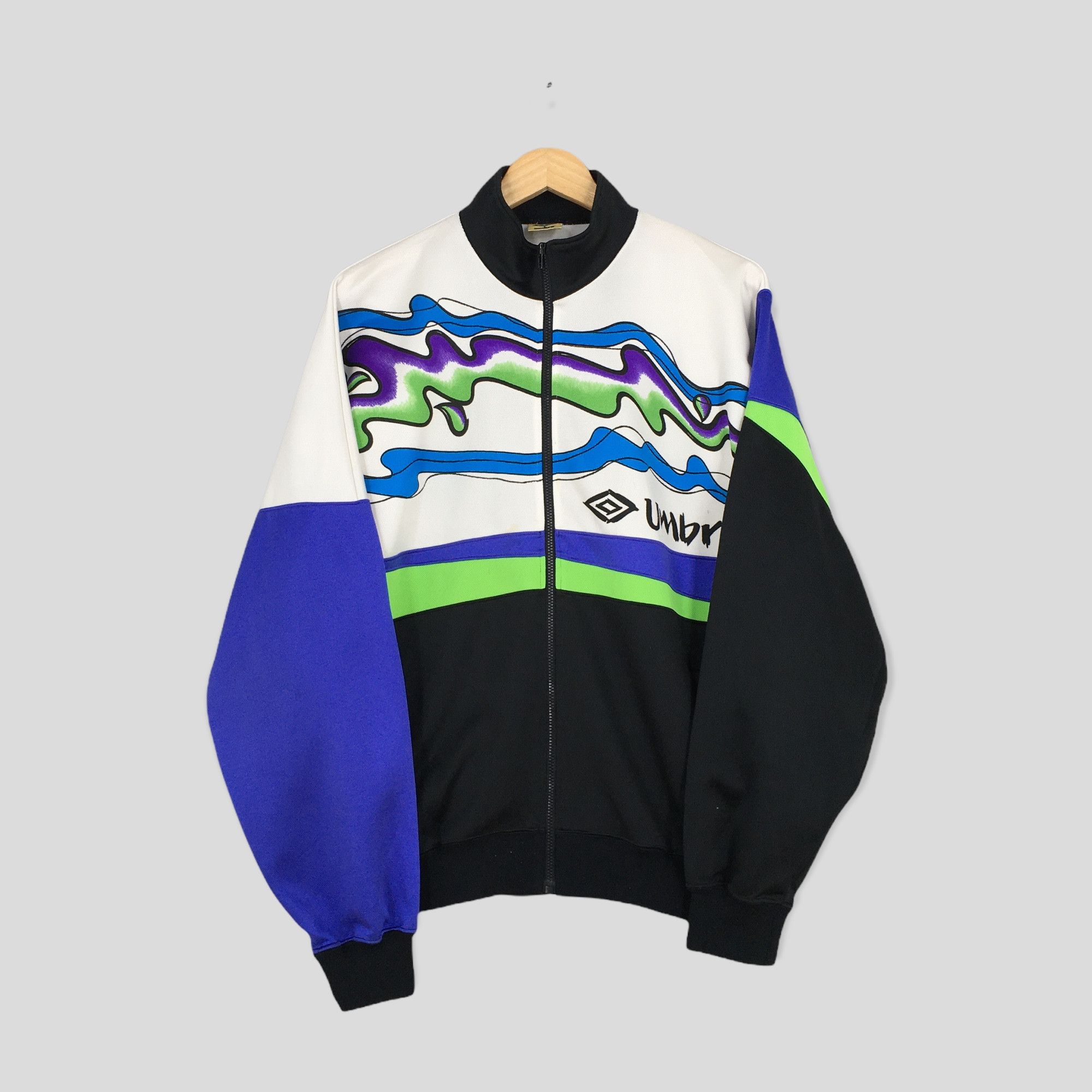 image of 90's Umbro Sport Track Jacket Multicolor Medium, Men's