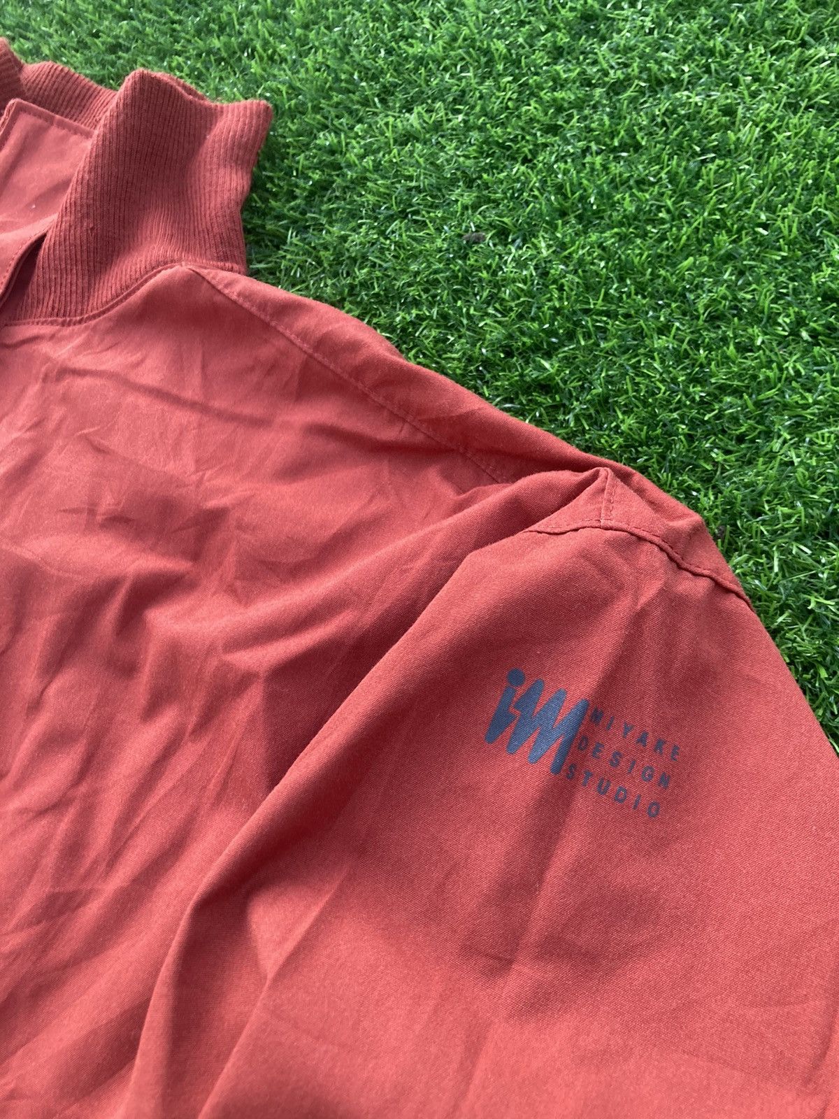 Issey Miyake DISTRESSED ISSEY MIYAKE DESIGN STUDIO SQUIRREL WIND JACKET Size US M / EU 48-50 / 2 - 5 Thumbnail